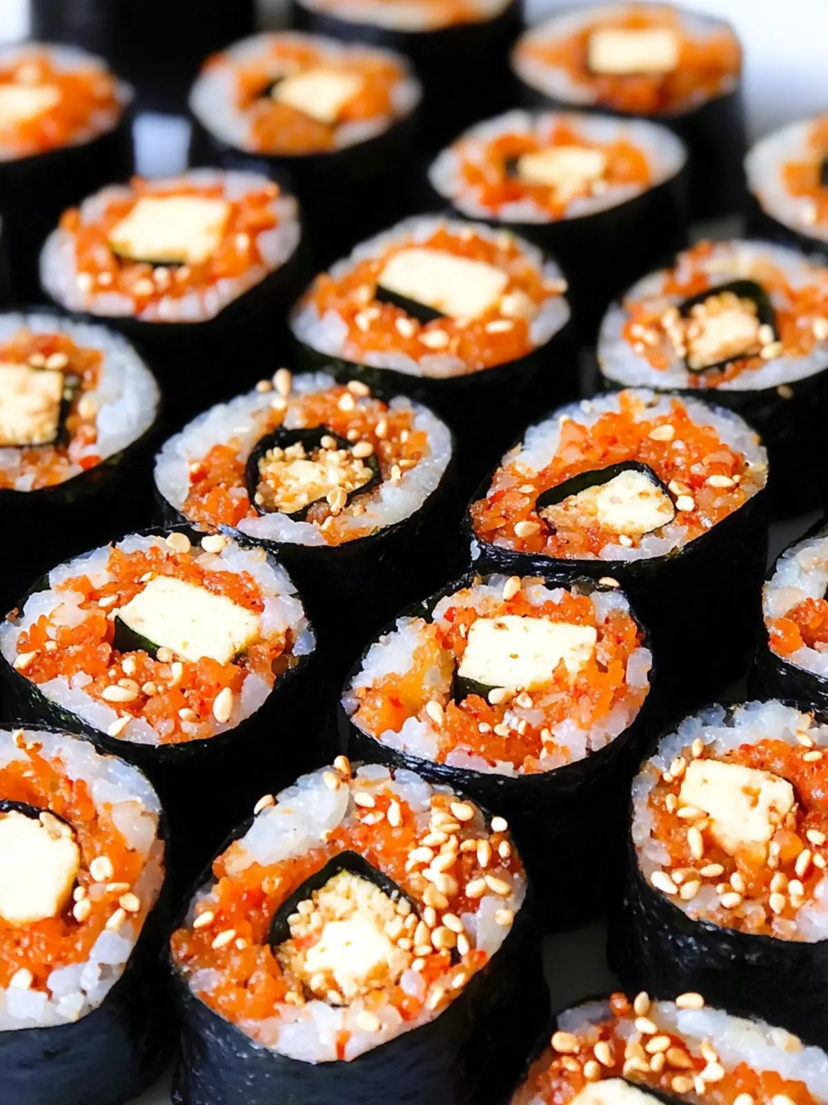 Cheese Kimchi Kimbap: A Flavor-Packed Twist on Tradition 2 Cheese Kimchi Kimbap