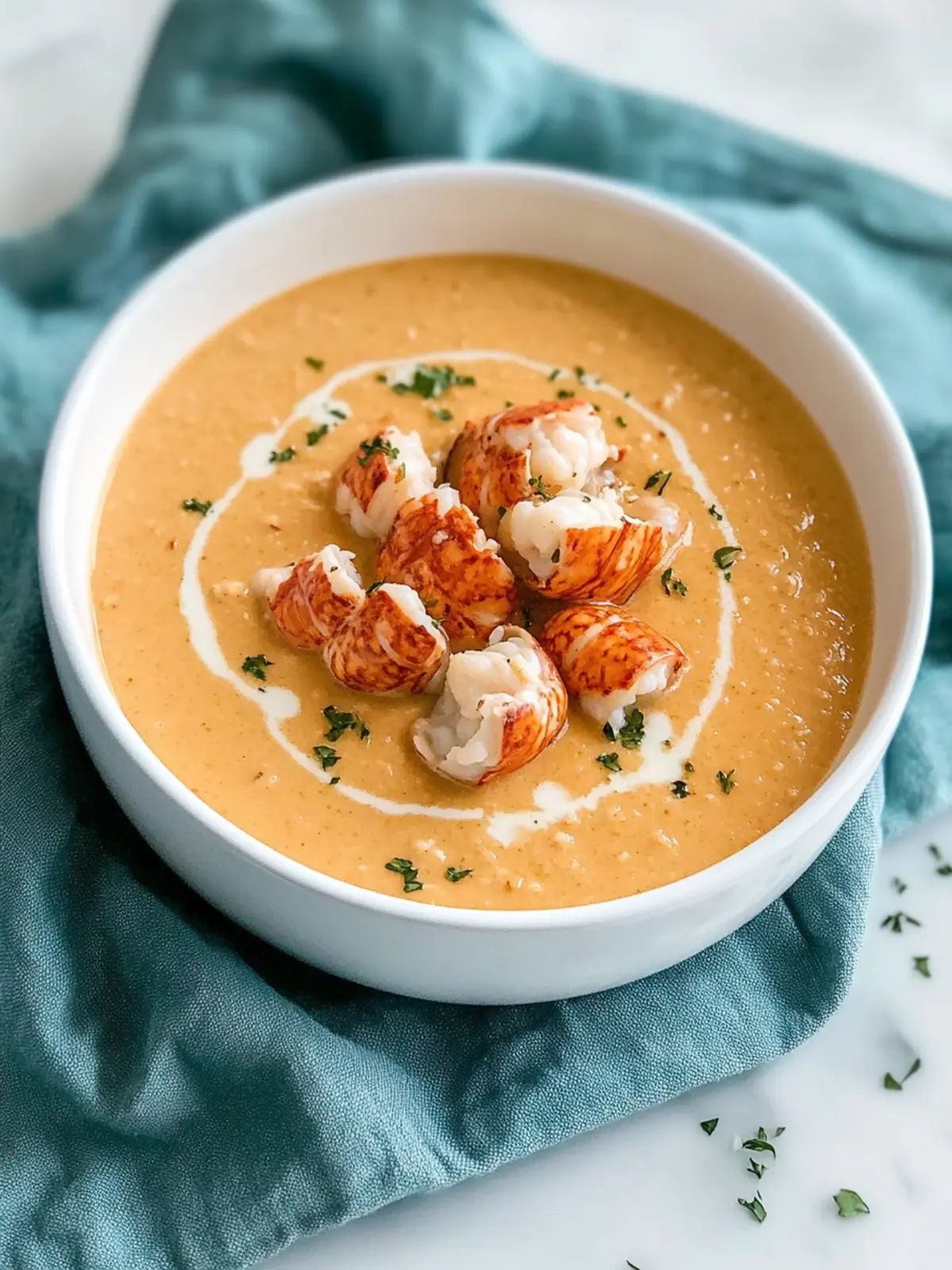 Creamy Langostino Lobster Bisque: Easy Comfort Food Delight 2 Langostino Lobster Bisque