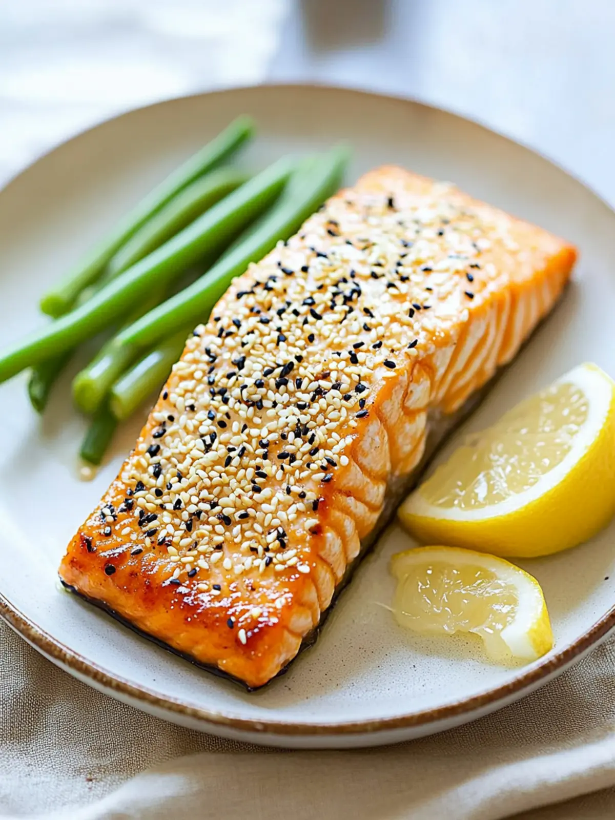 Savory Sesame Salmon: Quick 22-Minute Dinner Delight 5 Sesame Salmon