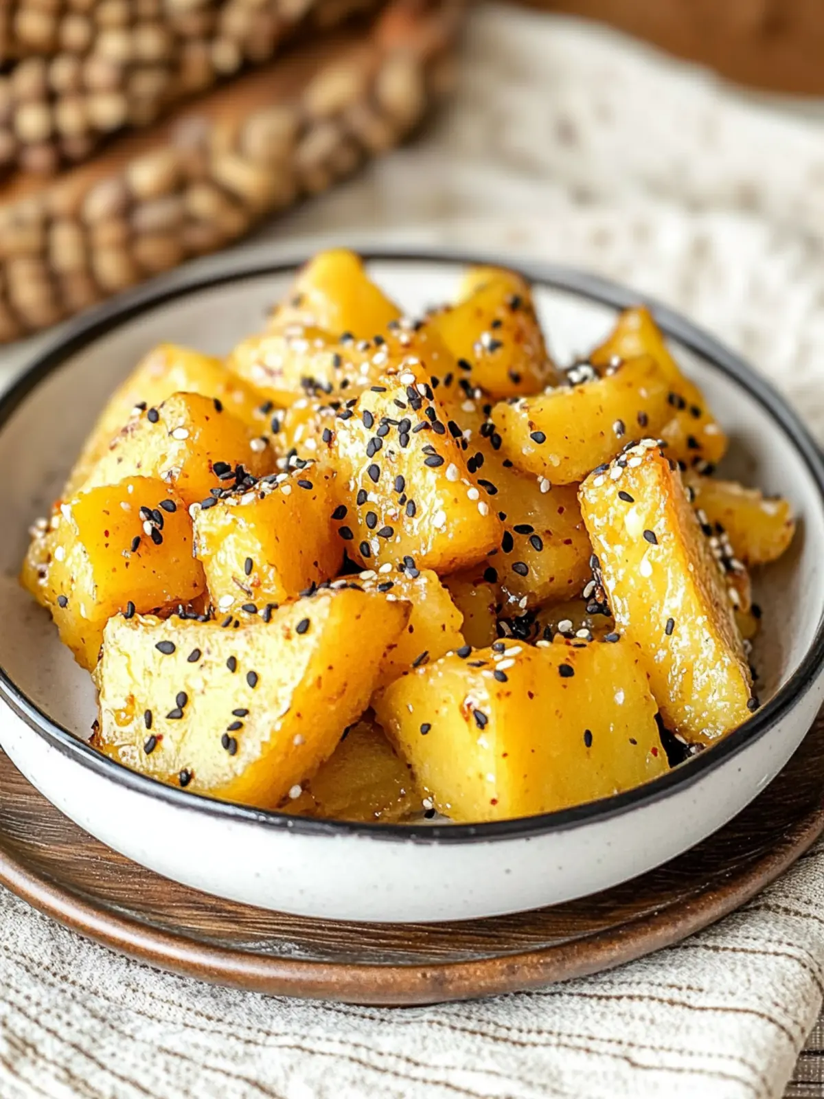 Korean Caramelized Sweet Potatoes That Will Wow Your Taste Buds 2 Korean Caramelized Sweet Potatoes