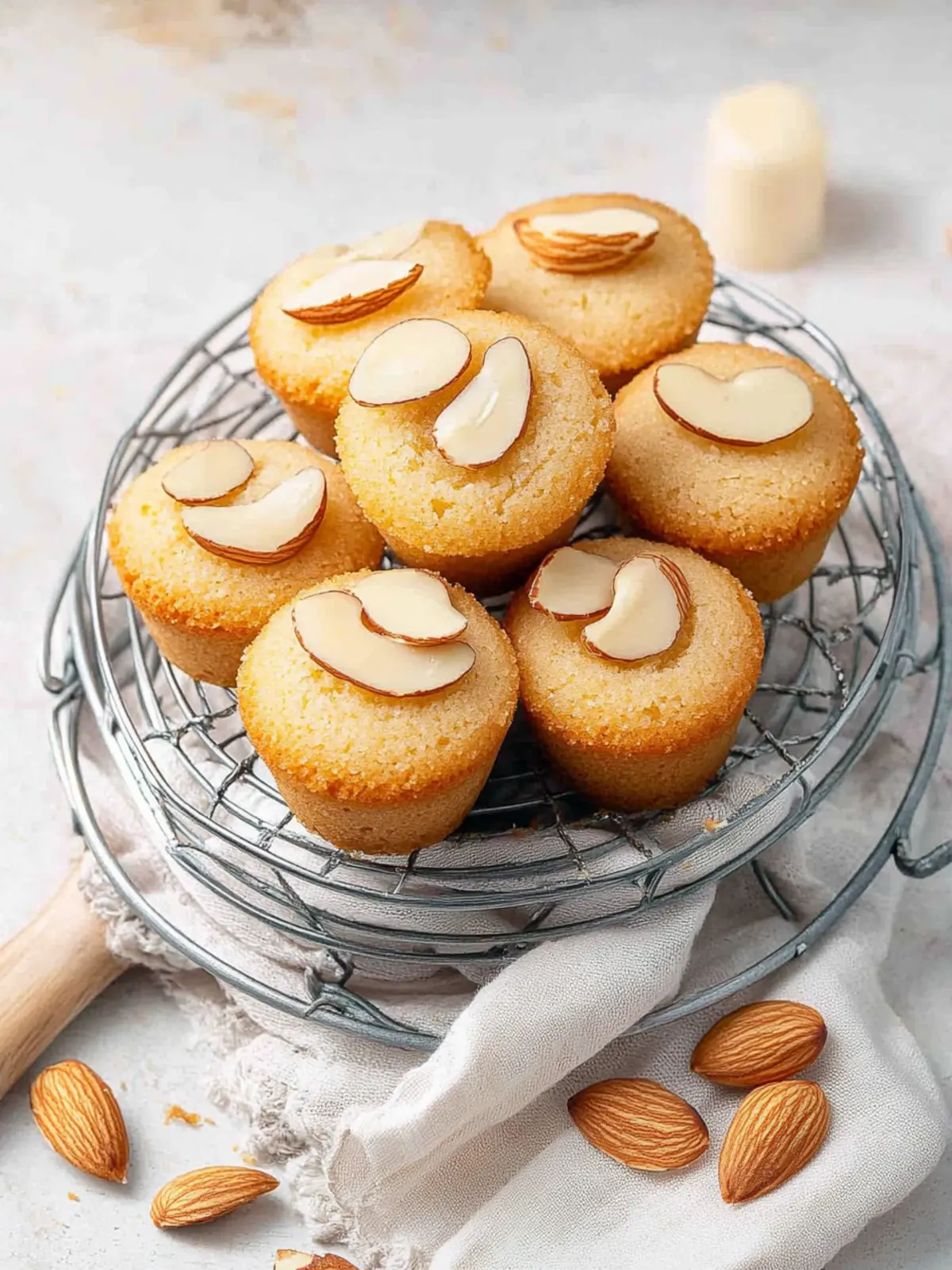 Mini French Almond Cakes That Will Wow Your Taste Buds 4 Mini French Almond Cakes