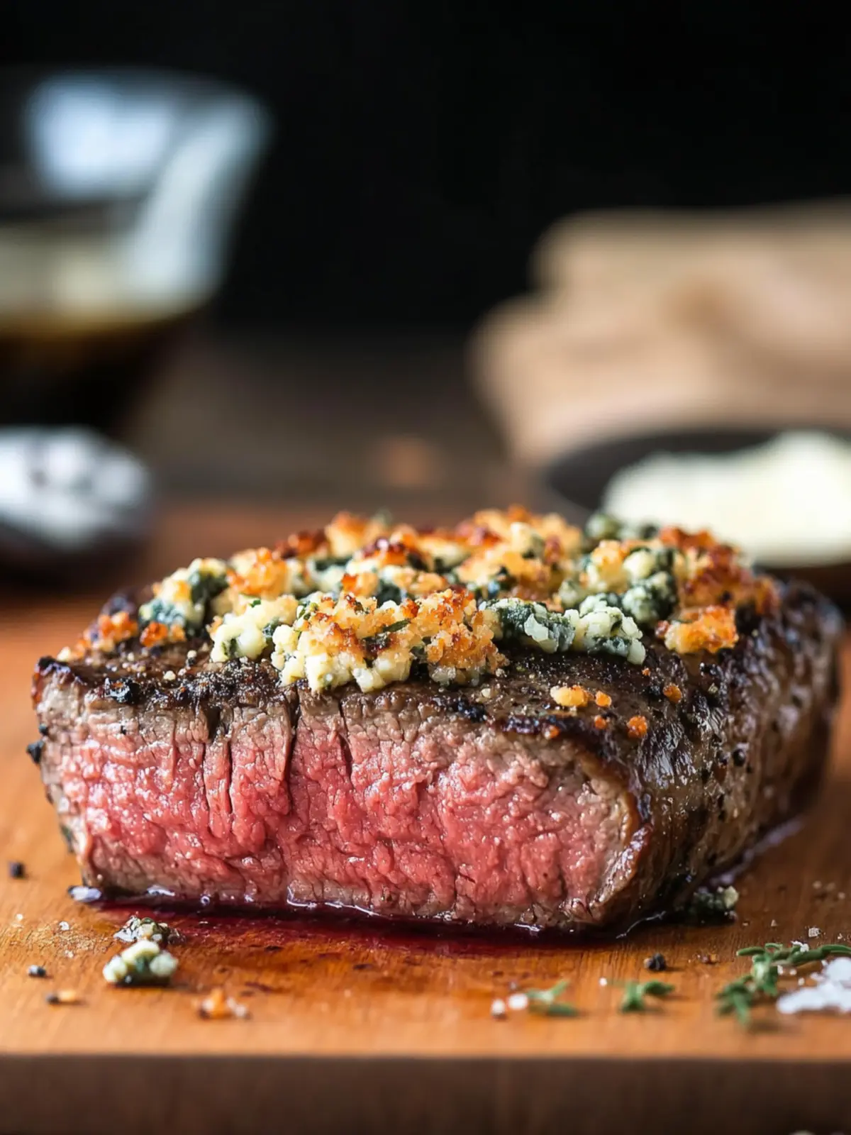 Savor Every Bite of Blue Cheese Crusted Steak Delight 2 Blue Cheese Crusted Steak