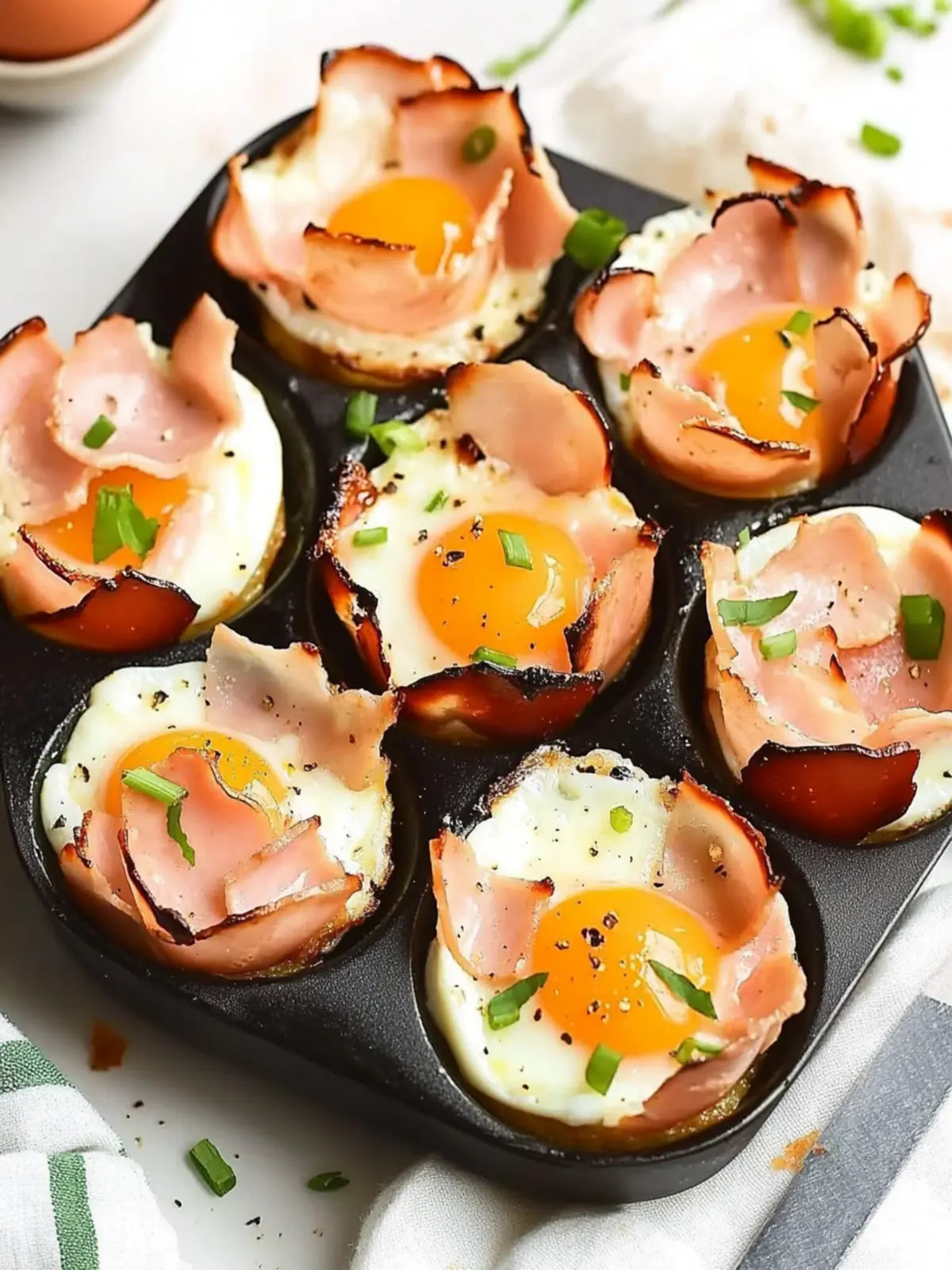 Savory Ham and Cheese Egg Cups Perfect for Busy Mornings 4 Ham and Cheese Egg Cups