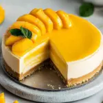 Vegan Mango Cheesecake