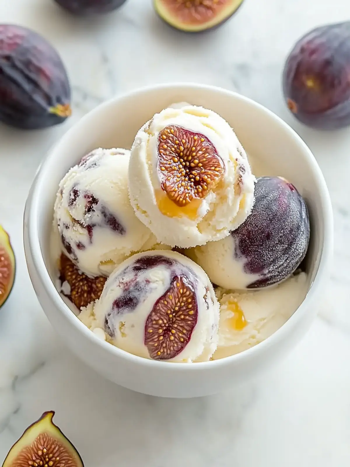 Indulge in Honey-Drizzled Fig and Ricotta Ice Cream Delight 4 Honey-Drizzled Fig and Ricotta Ice Cream