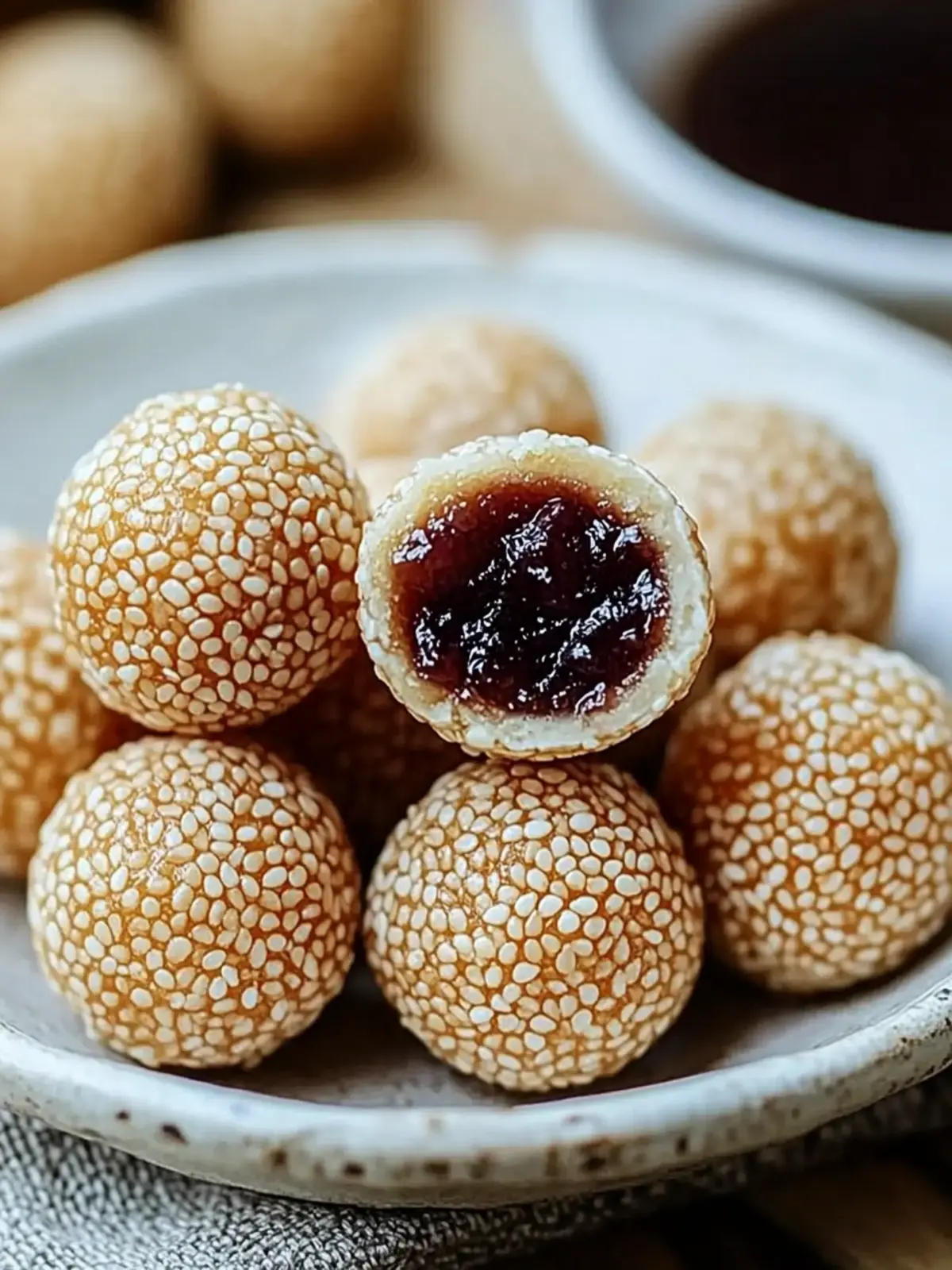 Crispy Golden Sesame Balls That Will Wow Your Taste Buds 4 Crispy Golden Sesame Balls