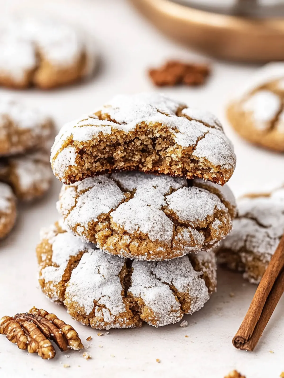 Melt-in-Your-Mouth Maple Brown Sugar Crinkle Cookies 2 Maple Brown Sugar Crinkle Cookies