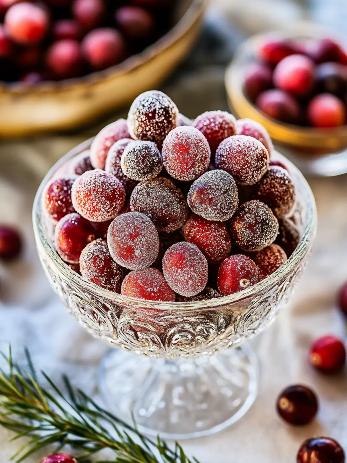 Sugared Cranberries
