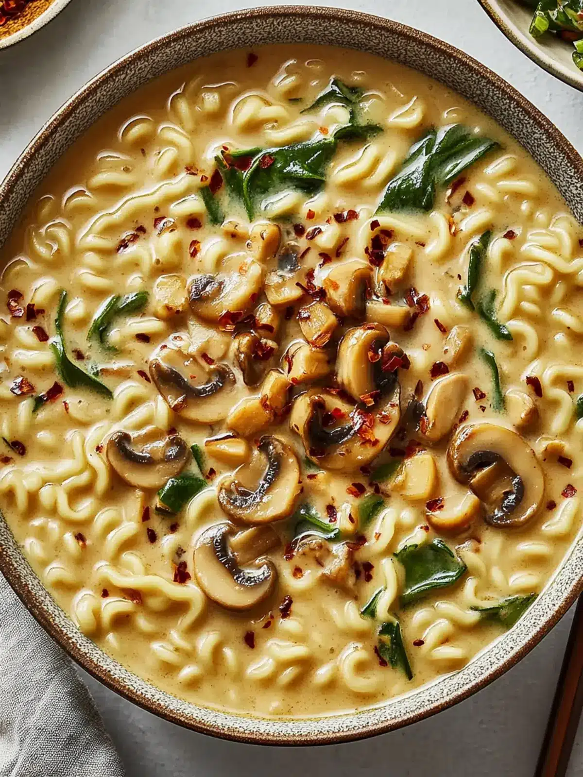 Irresistibly Creamy Mushroom Vegan Ramen in Just 15 Minutes 4 Creamy Mushroom Vegan Ramen
