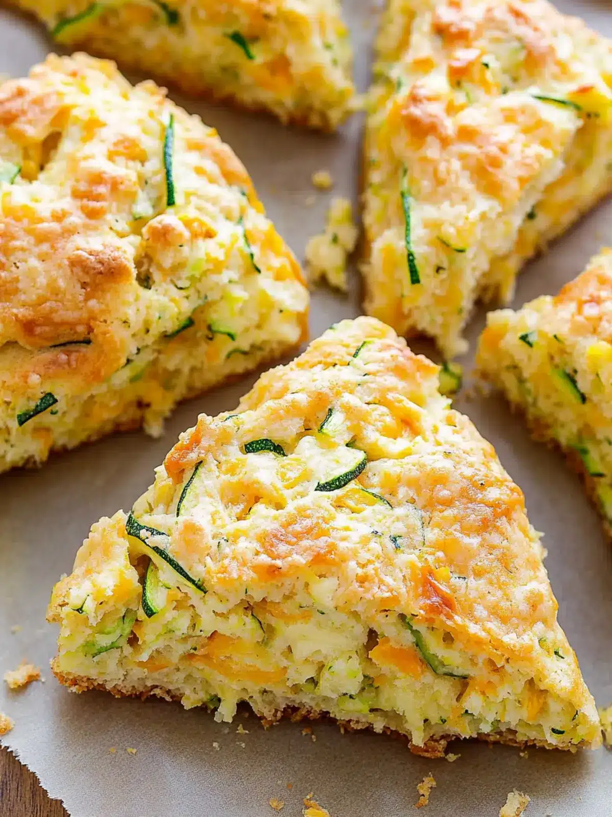 Savory Zucchini Cheddar Scones: Your New Favorite Snack 4 Zucchini Cheddar Scones