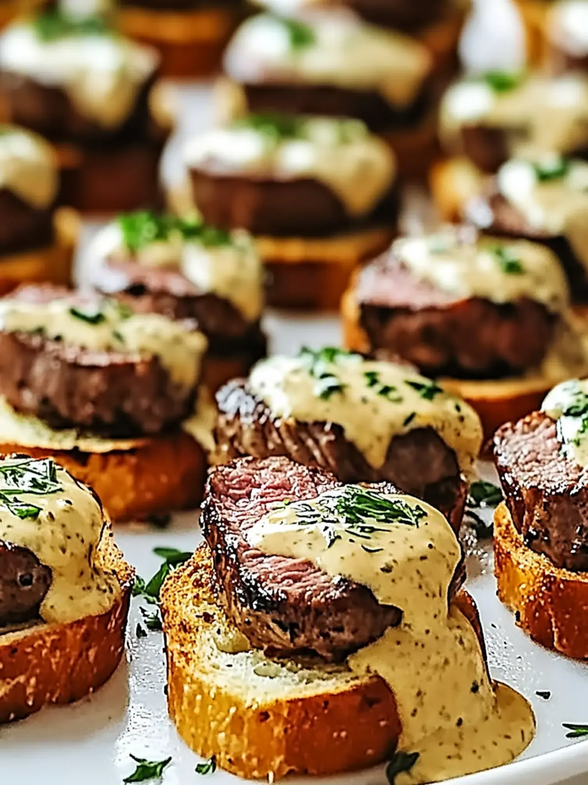 Grilled Beef Tenderloin Crostini: Elevate Your Appetizer Game 3 Grilled Beef Tenderloin Crostini
