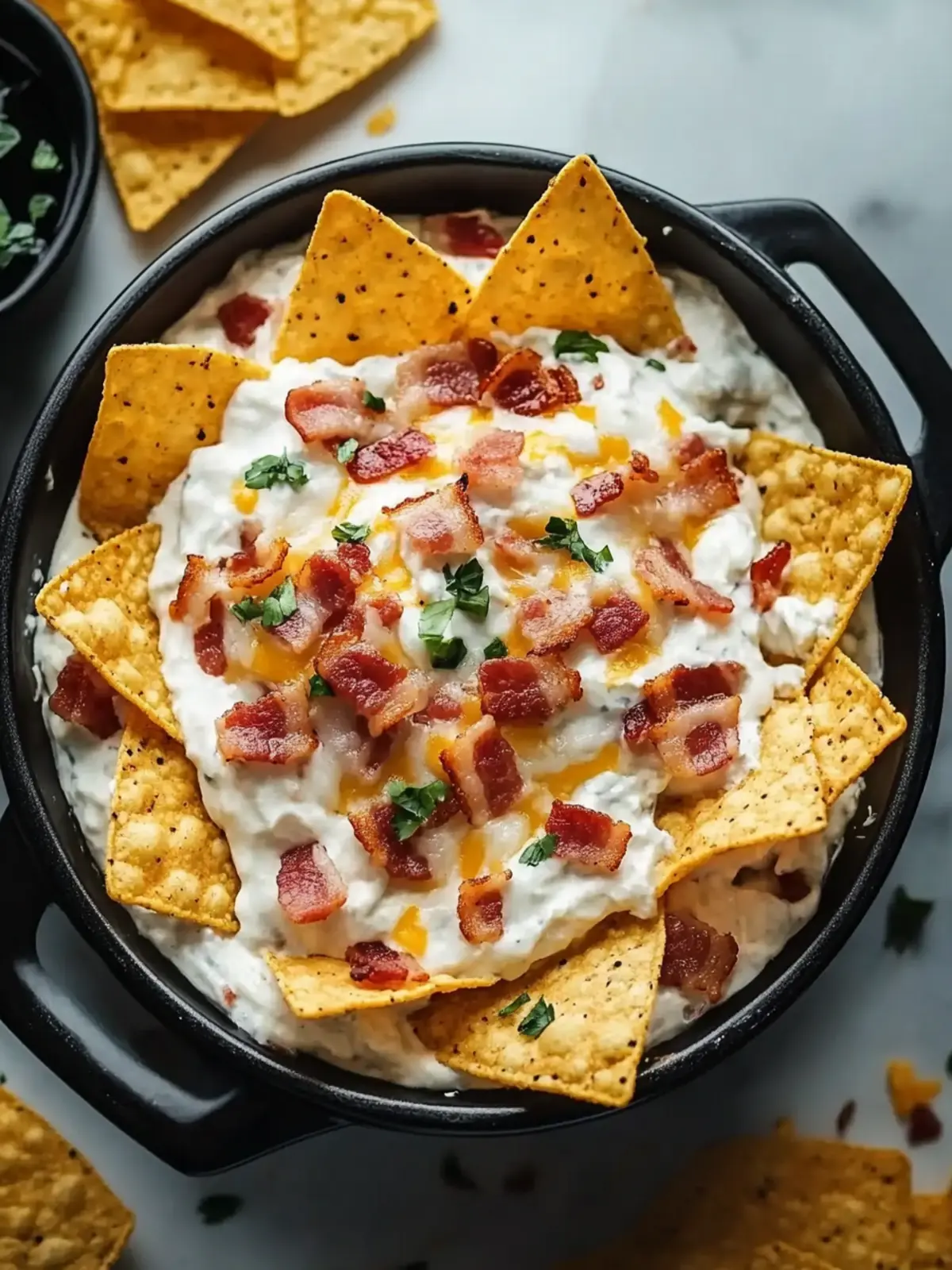 Cream Cheese and Bacon Stuffed Doritos for Epic Snacking Fun 3 Cream Cheese and Bacon Stuffed Doritos