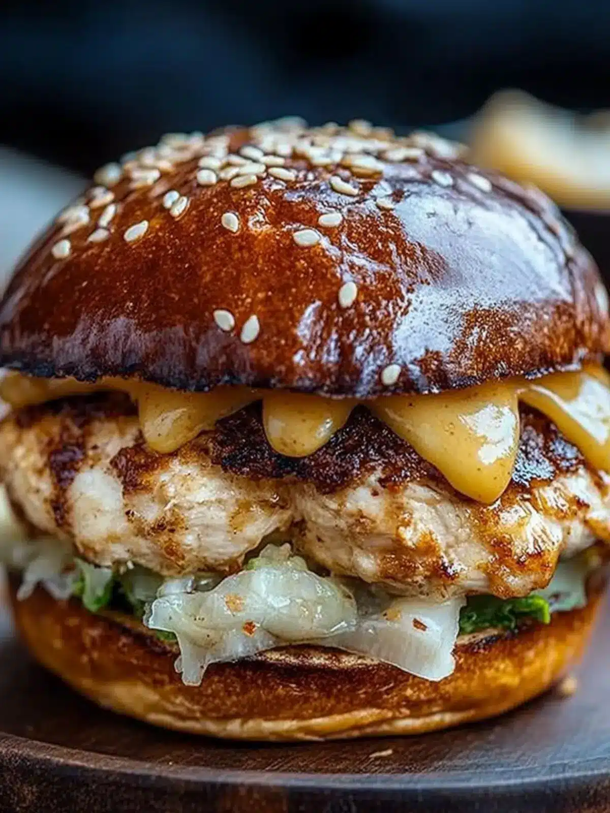 Maple Mustard Chicken Burger: A Flavorful Twist on Tradition 2 Maple Mustard Chicken Burger