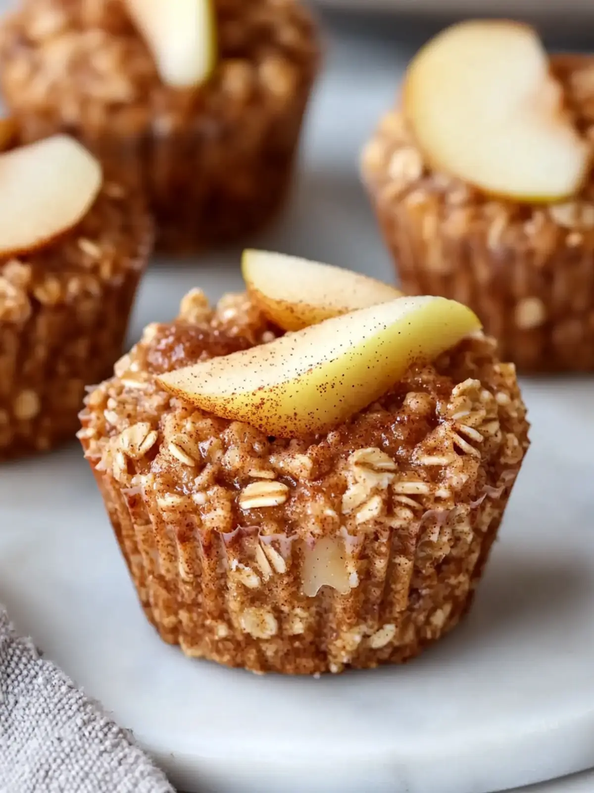 Baked Apple Cinnamon Oatmeal Cups for Cozy Mornings 4 Baked Apple Cinnamon Oatmeal Cups