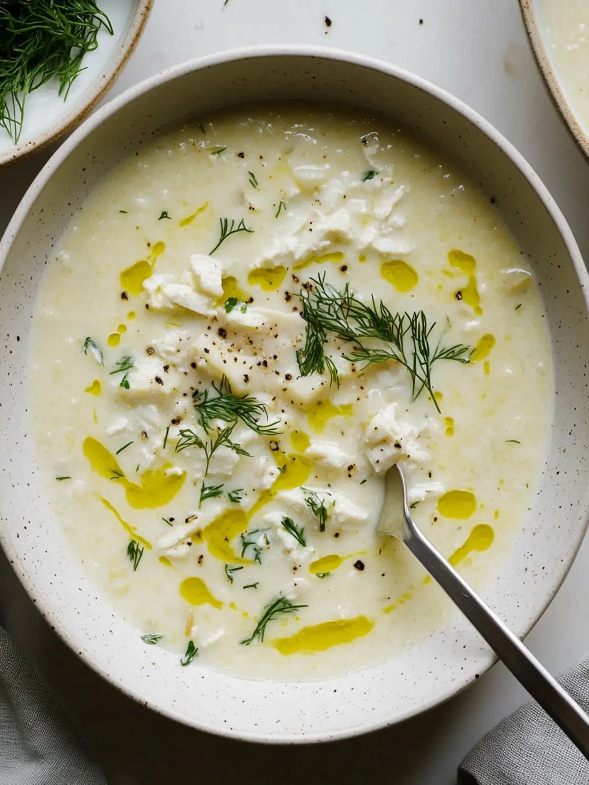 Comforting Greek Avgolemono Soup for Cozy Days at Home 2 Greek Avgolemono Soup