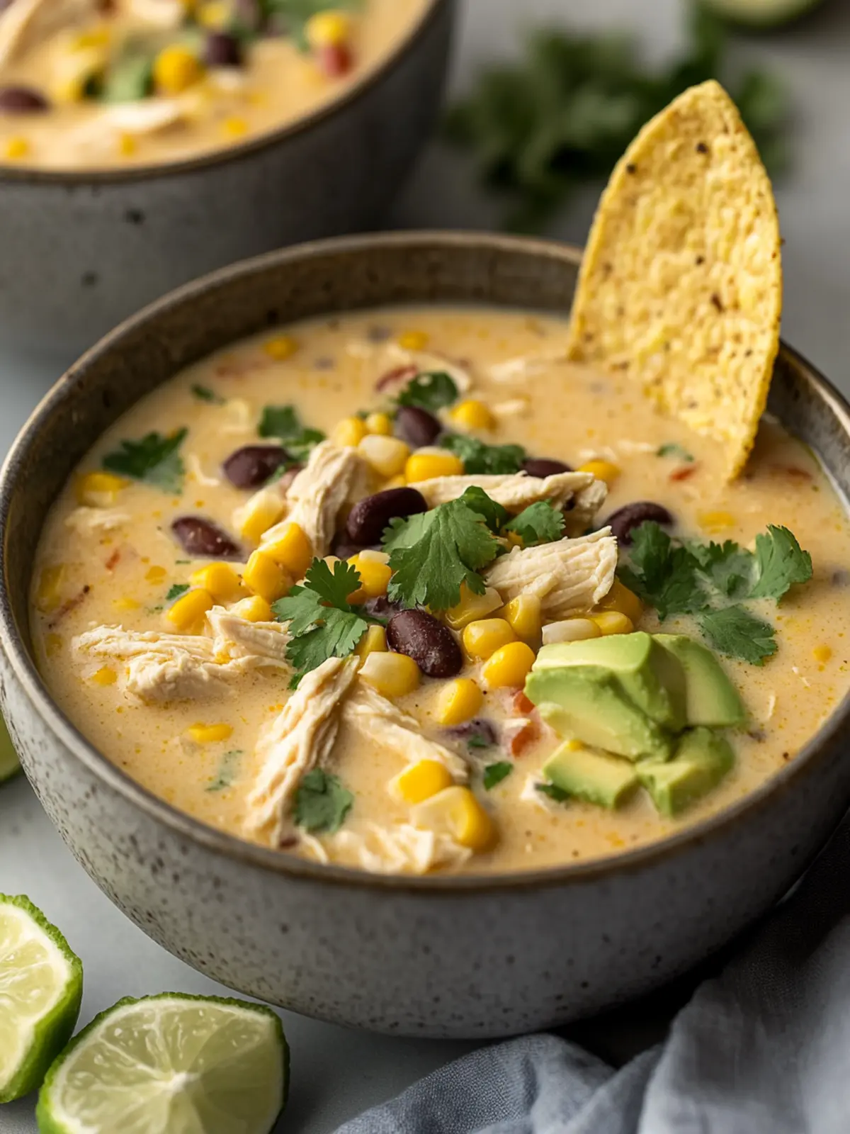 Crockpot Mexican Street Corn & Chicken Chowder for Cozy Nights 4 Crockpot Mexican Street Corn & Chicken Chowder