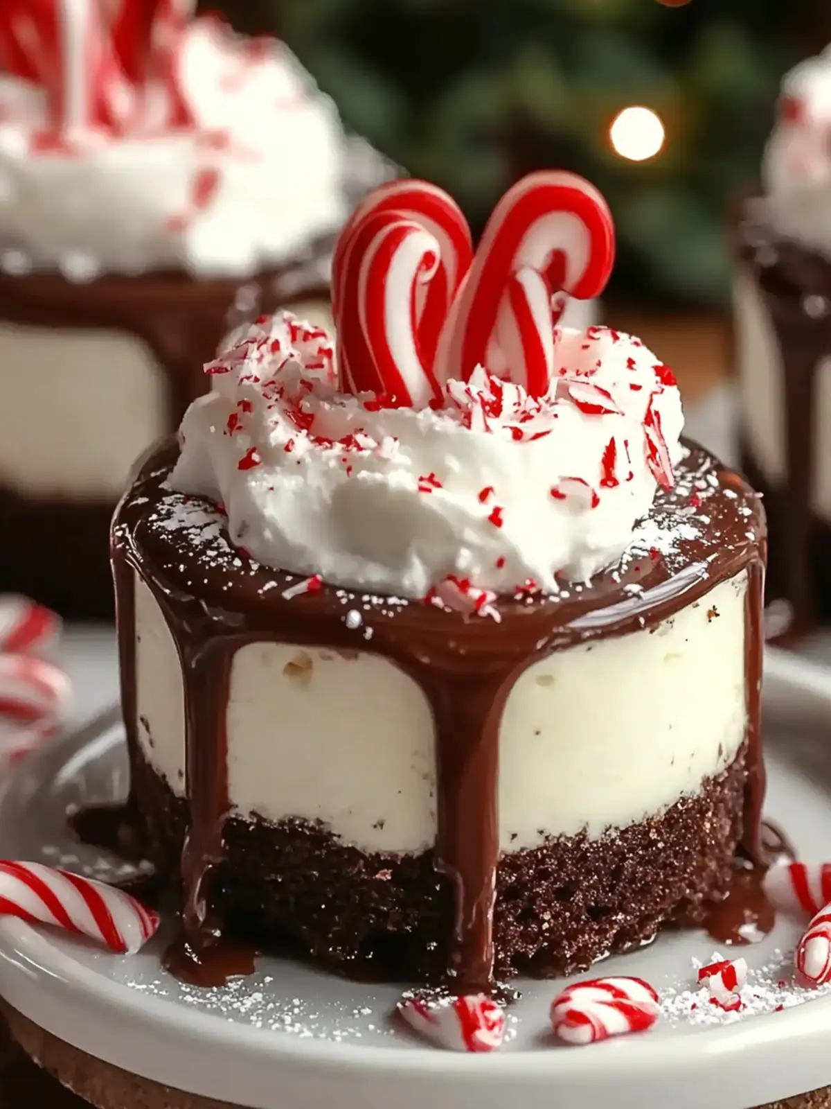 Decadent Hot Cocoa Peppermint Cheesecake Bites You’ll Love 2 Hot Cocoa Peppermint Cheesecake Bites