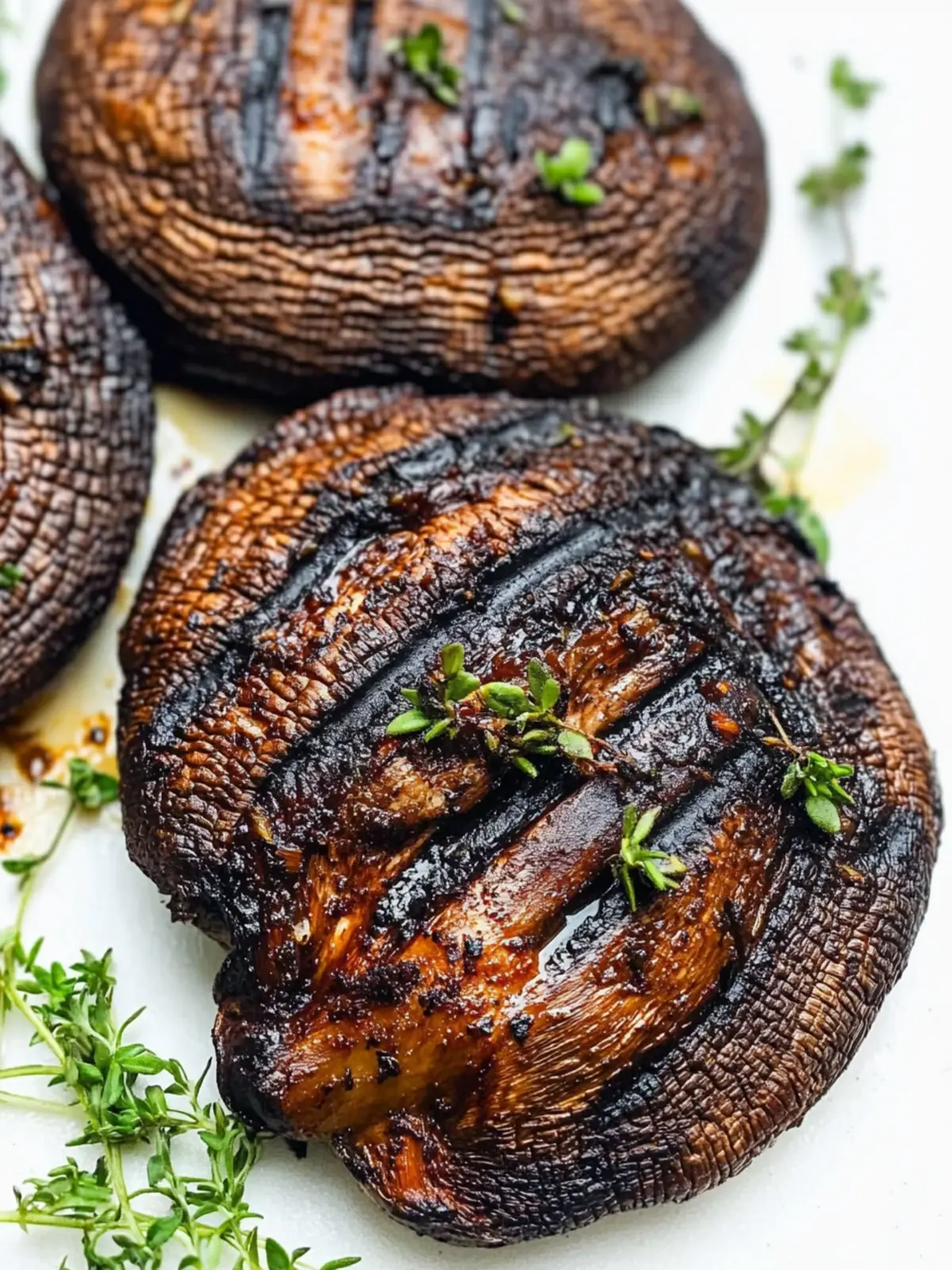 Savor the Flavor of Grilled Portobello Mushrooms Today 2 Grilled Portobello Mushrooms