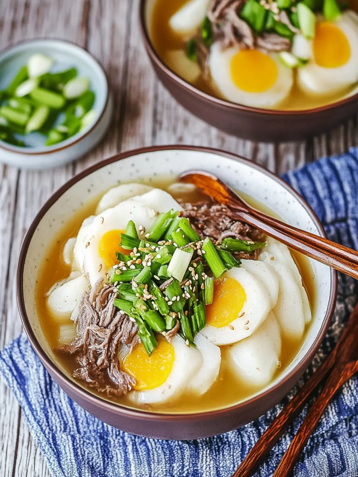 Delicious Korean Rice Cake Soup for Cozy Nights In 4 Korean Rice Cake Soup