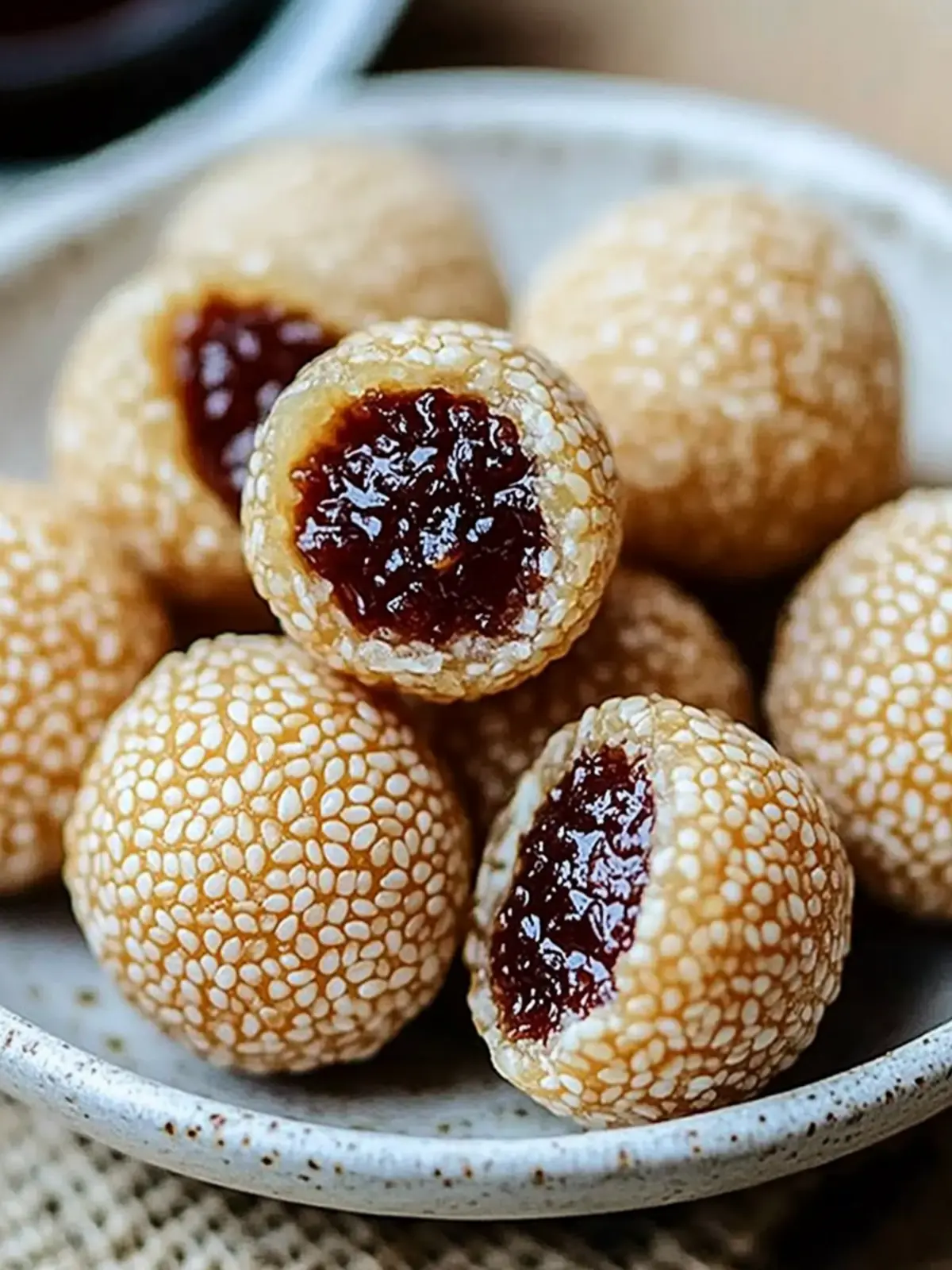Crispy Golden Sesame Balls That Will Wow Your Taste Buds 3 Crispy Golden Sesame Balls