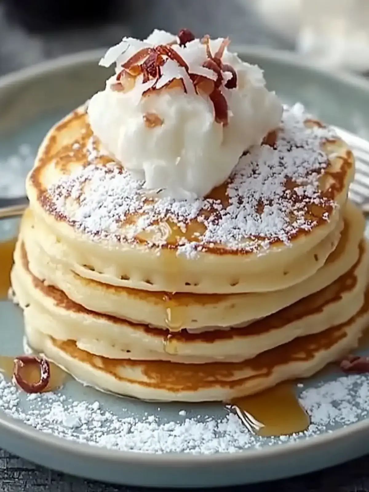 Irresistible Sweet Coconut Cream Pancakes for Weekend Brunch 5 Sweet Coconut Cream Pancakes