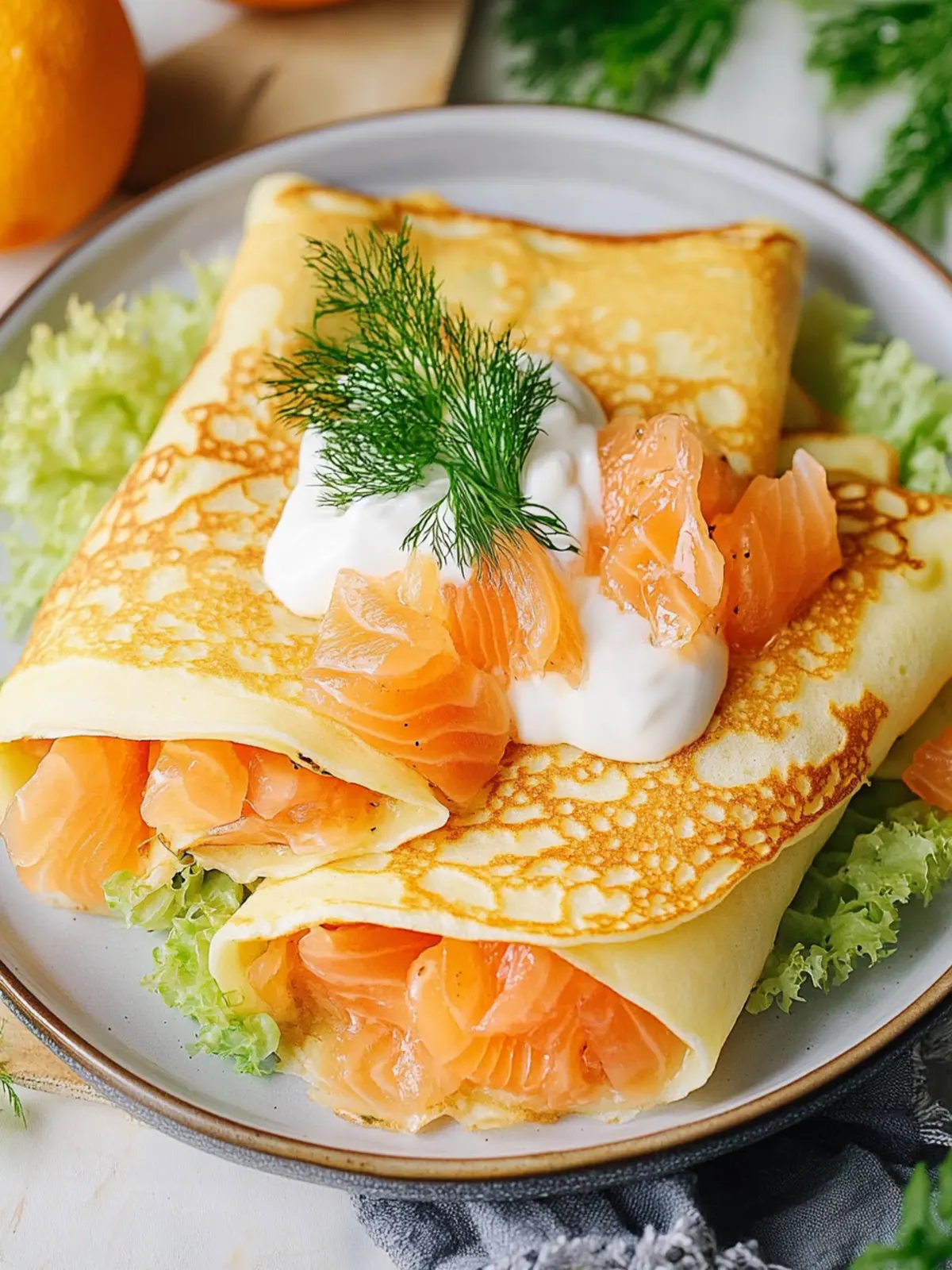 Delicious Smoked Salmon Crepes for a Gourmet Breakfast Treat 5 Smoked Salmon Crepes