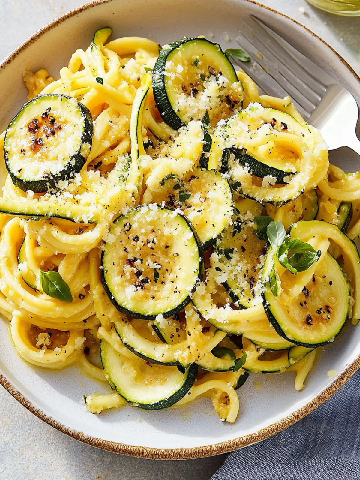 Irresistible Zucchini Carbonara That Saves Calories and Time 4 Zucchini Carbonara