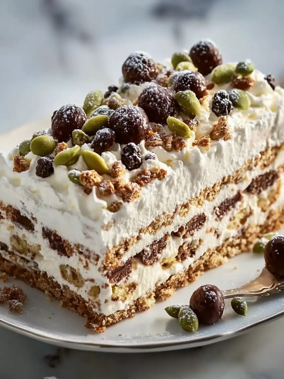 Decadent Mascarpone Ricotta Cannoli Icebox Cake Recipe 5 Mascarpone Ricotta Cannoli Icebox Cake