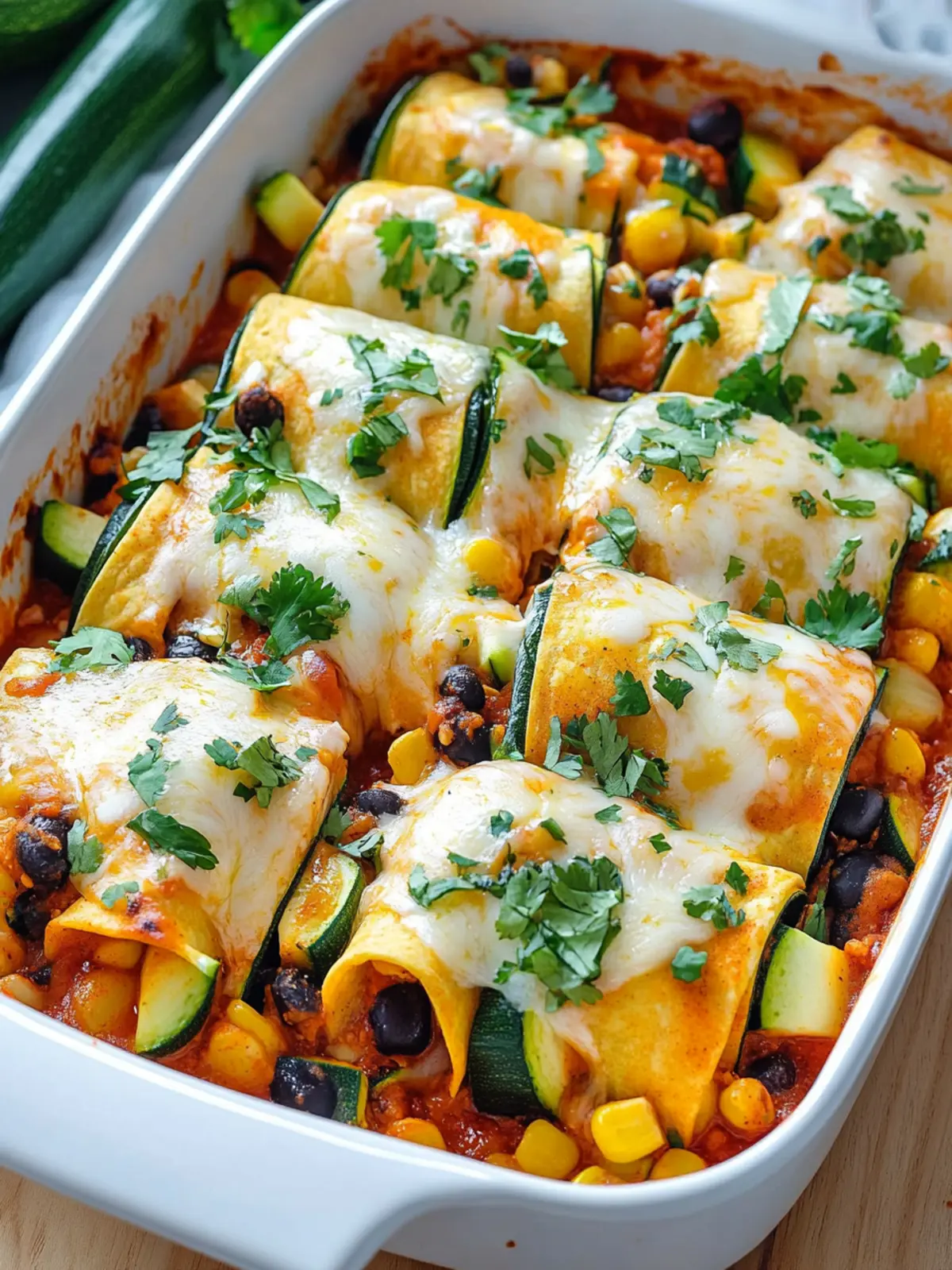 Irresistible Zucchini Enchilada Roll Ups You’ll Love Making! 4 Zucchini Enchilada Roll Ups