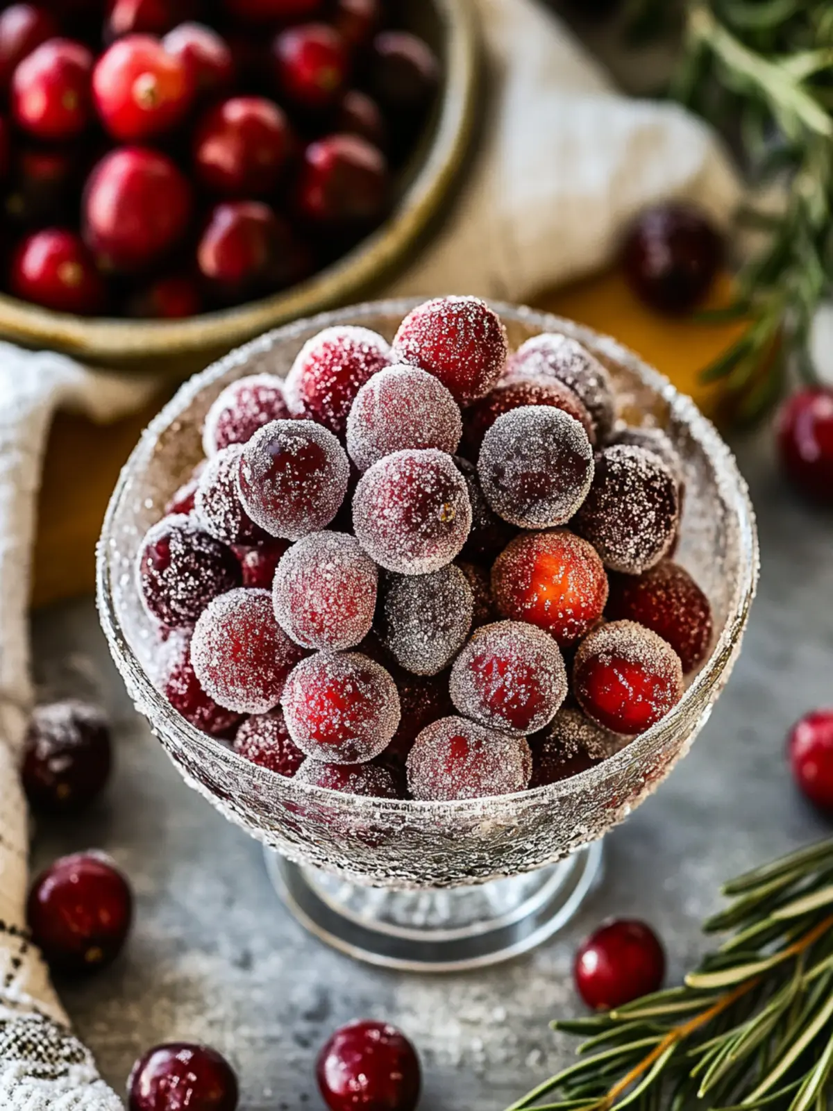 Sugared Cranberries