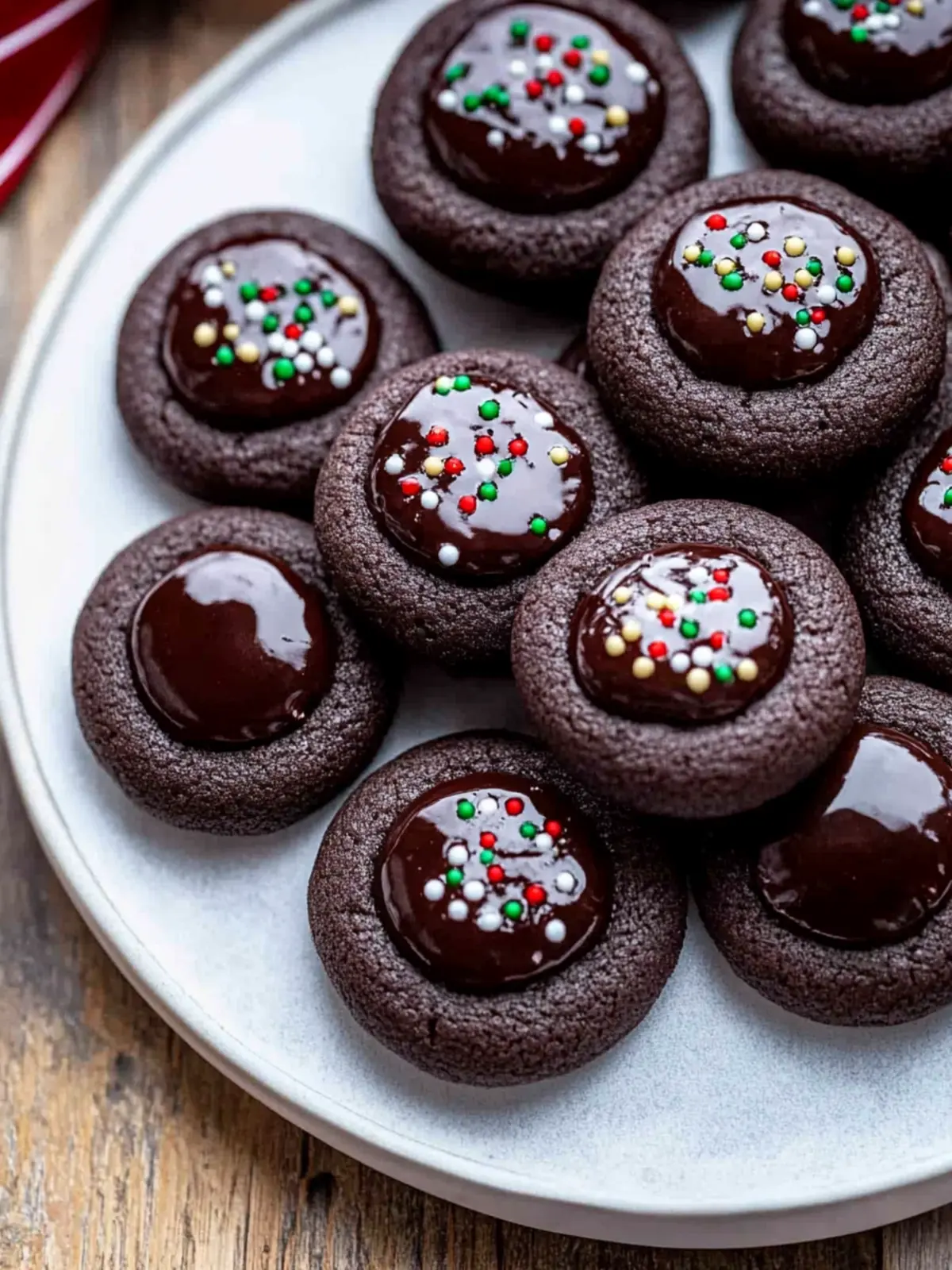 Decadent Chocolate Thumbprint Cookies You Can't Resist 3 Chocolate Thumbprint Cookies