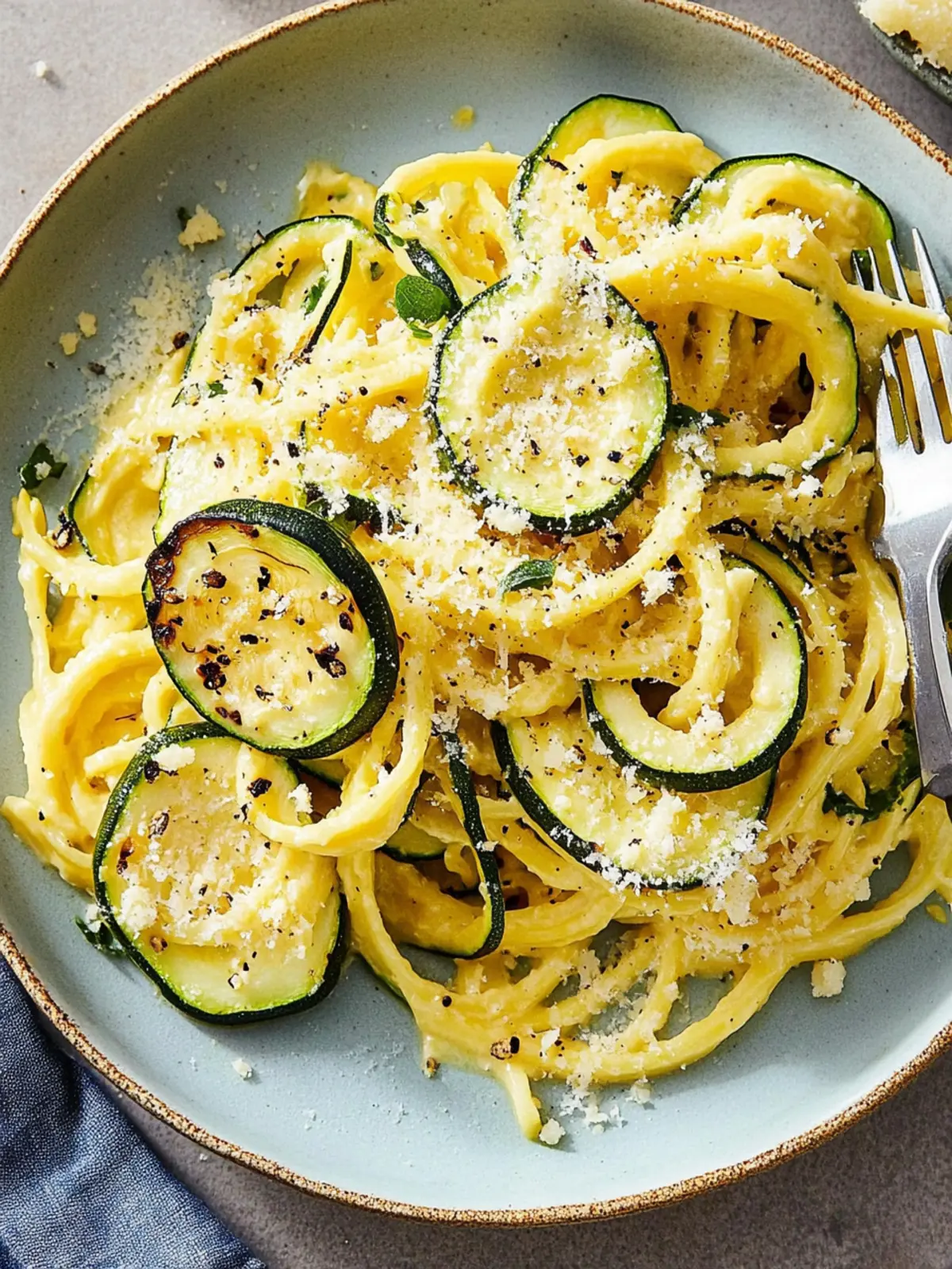 Irresistible Zucchini Carbonara That Saves Calories and Time 3 Zucchini Carbonara