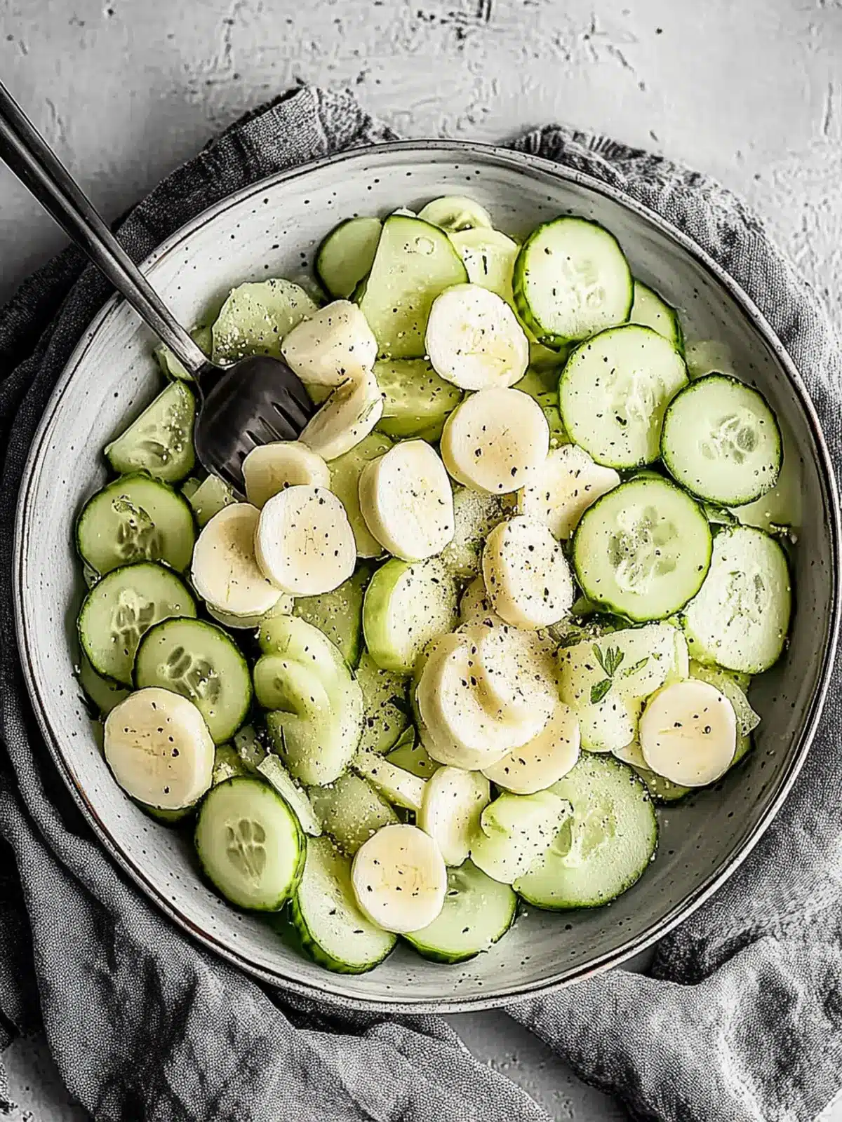 Crisp Cucumber Salad with Hearts of Palm for Refreshing Crunch 5 Cucumber Salad with Hearts of Palm