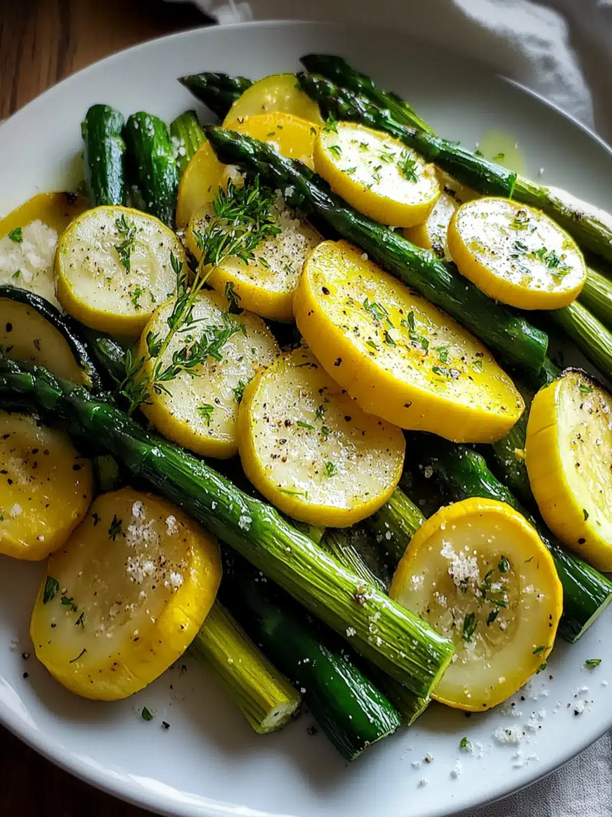 Savory Asparagus with Zucchini and Squash Oven Delight 4 Asparagus with Zucchini and Squash