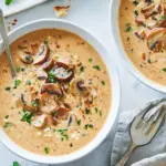 Cottage Cheese Mushroom Soup