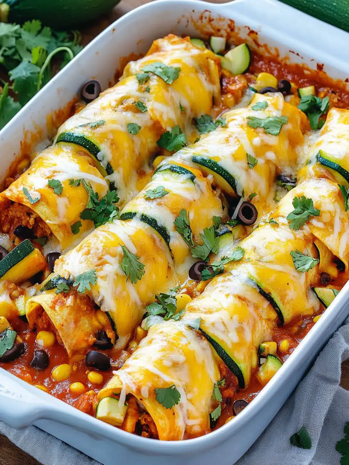Irresistible Zucchini Enchilada Roll Ups You’ll Love Making! 5 Zucchini Enchilada Roll Ups