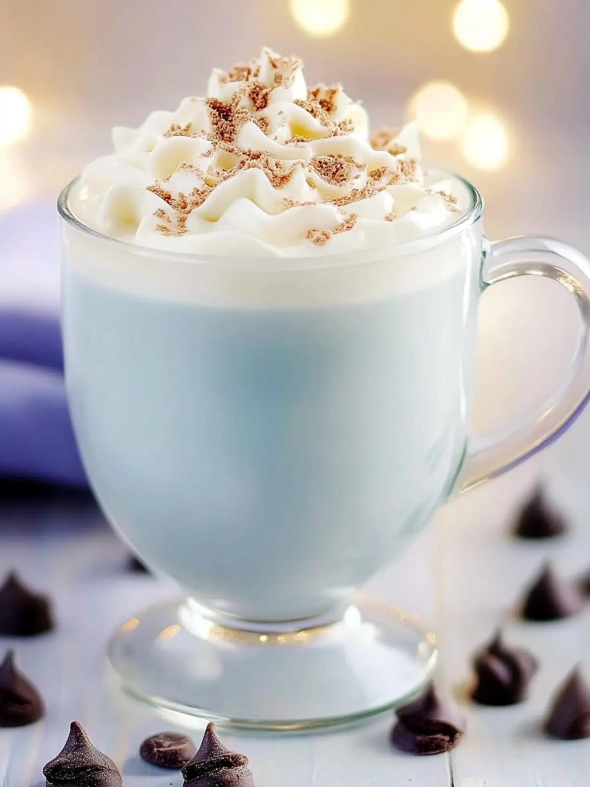 Elsa White Hot Chocolate