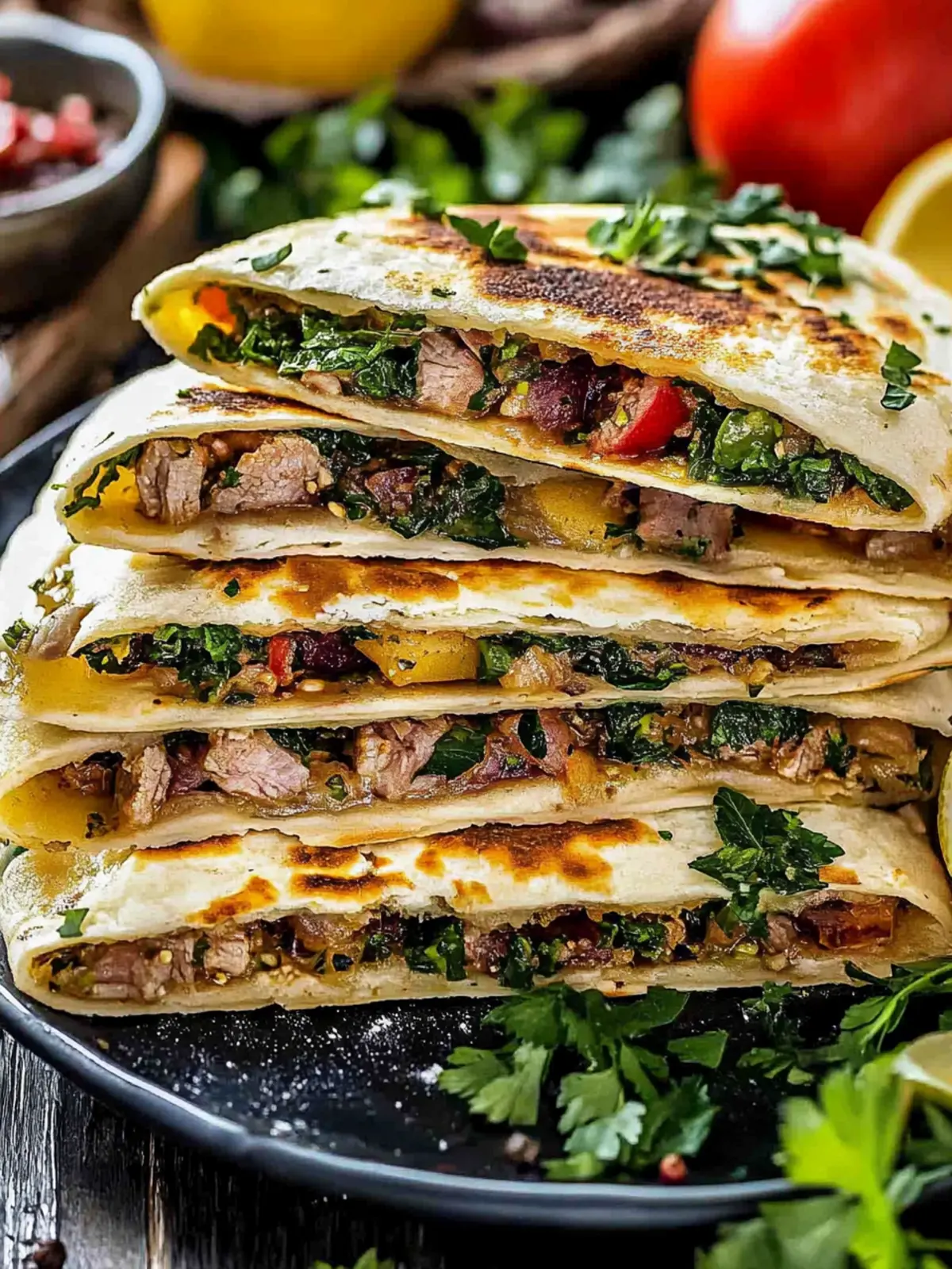 Delicious Turkish Gozleme with Lamb You Can Make at Home 2 Turkish Gozleme with Lamb