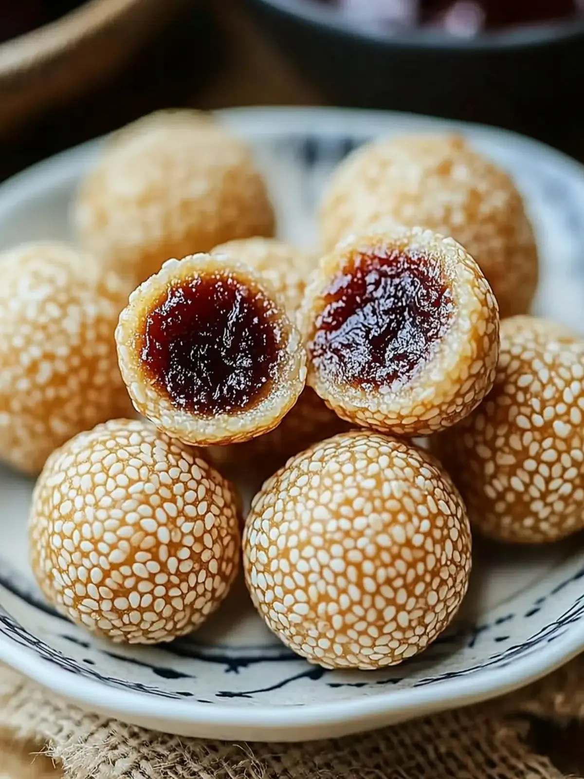 Crispy Golden Sesame Balls That Will Wow Your Taste Buds 5 Crispy Golden Sesame Balls