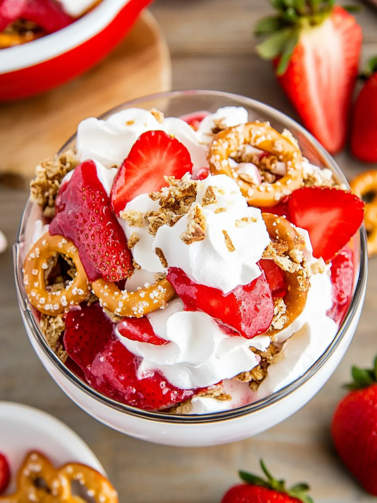 Strawberry Pretzel Salad