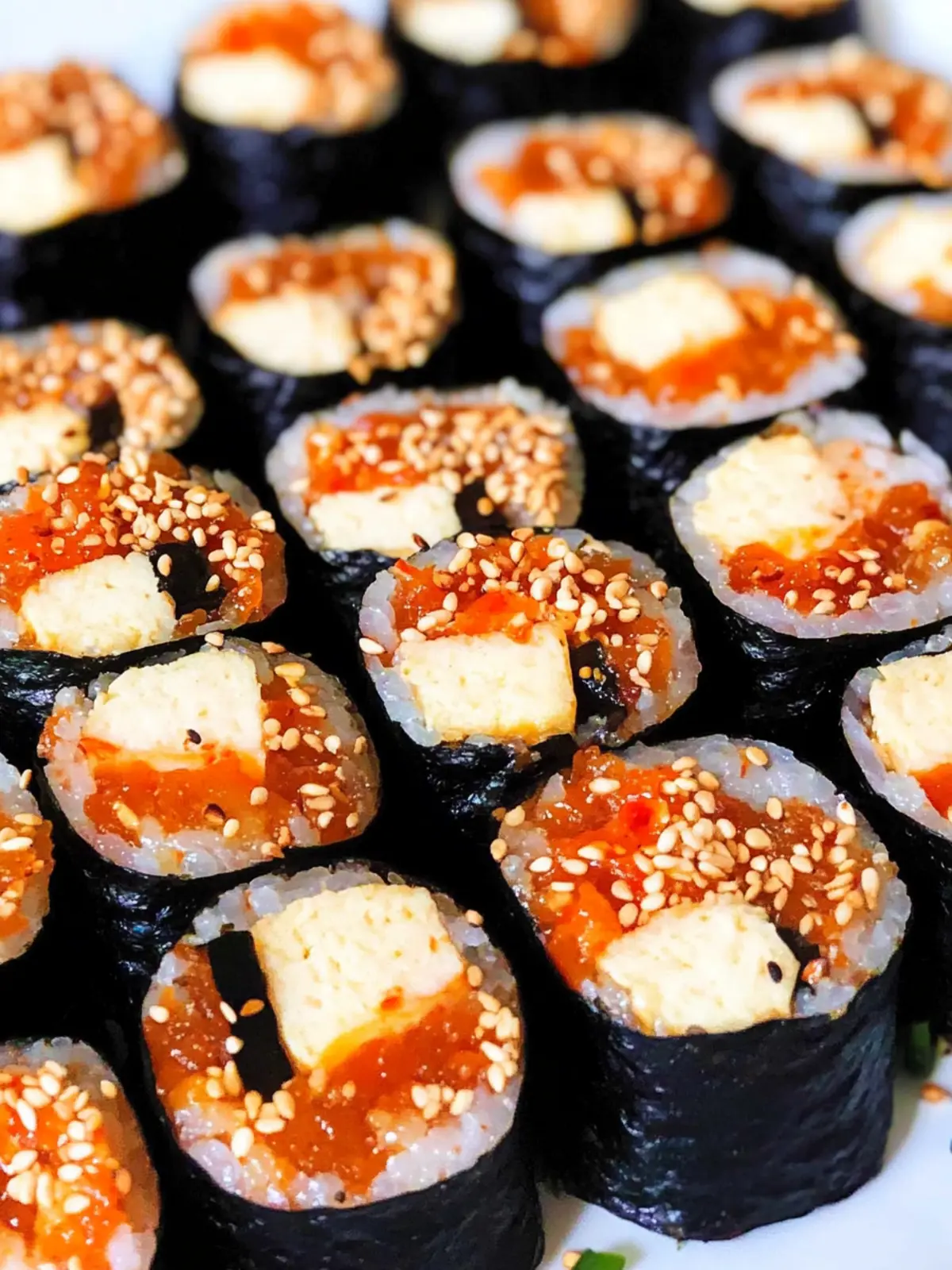 Cheese Kimchi Kimbap: A Flavor-Packed Twist on Tradition 4 Cheese Kimchi Kimbap