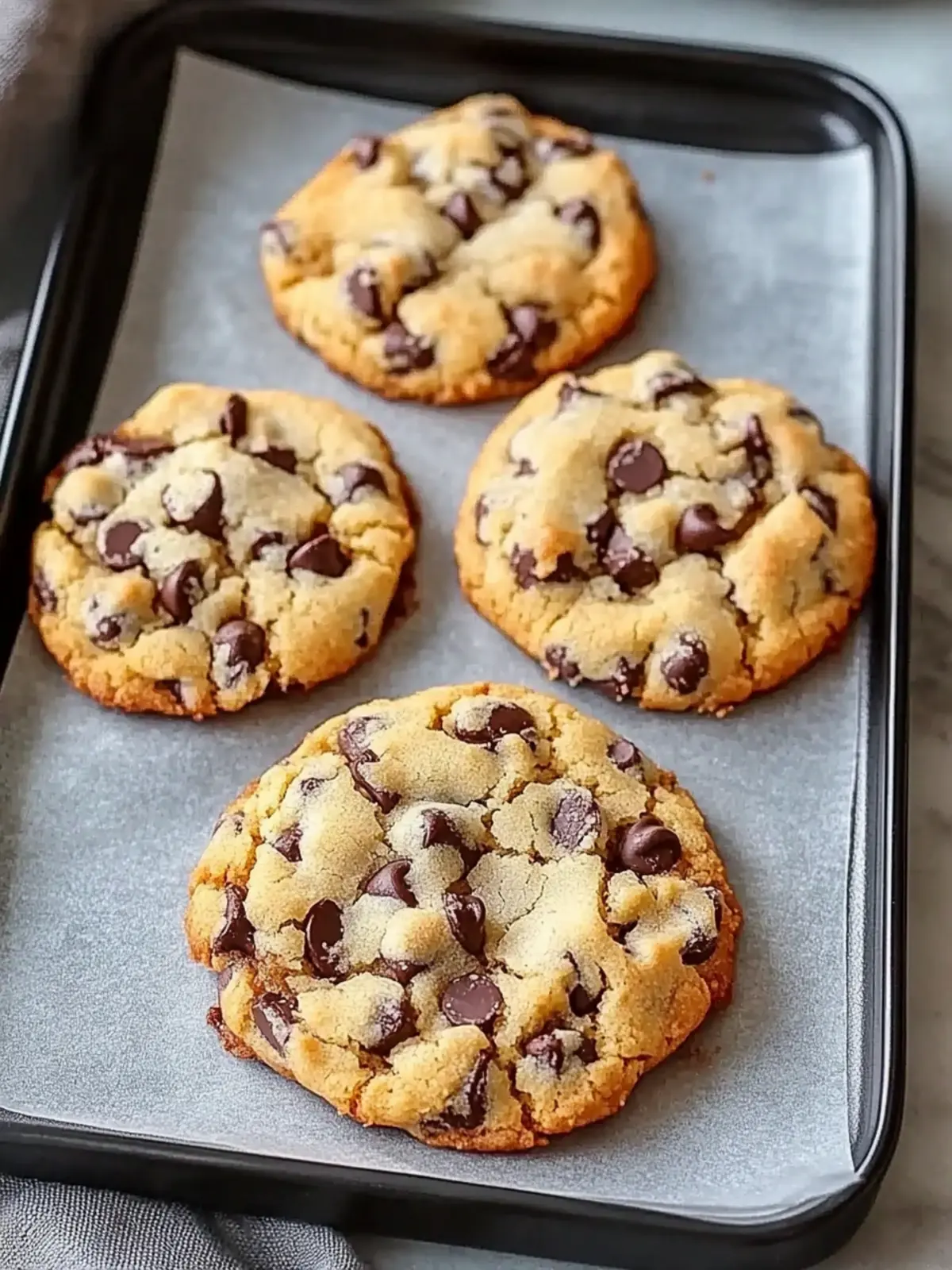 Sweet Chocolate Chip and Toffee Shortbread Cookies