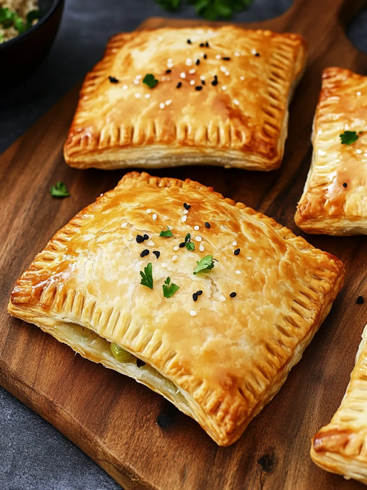 Chicken Pot Pie Hand Pies