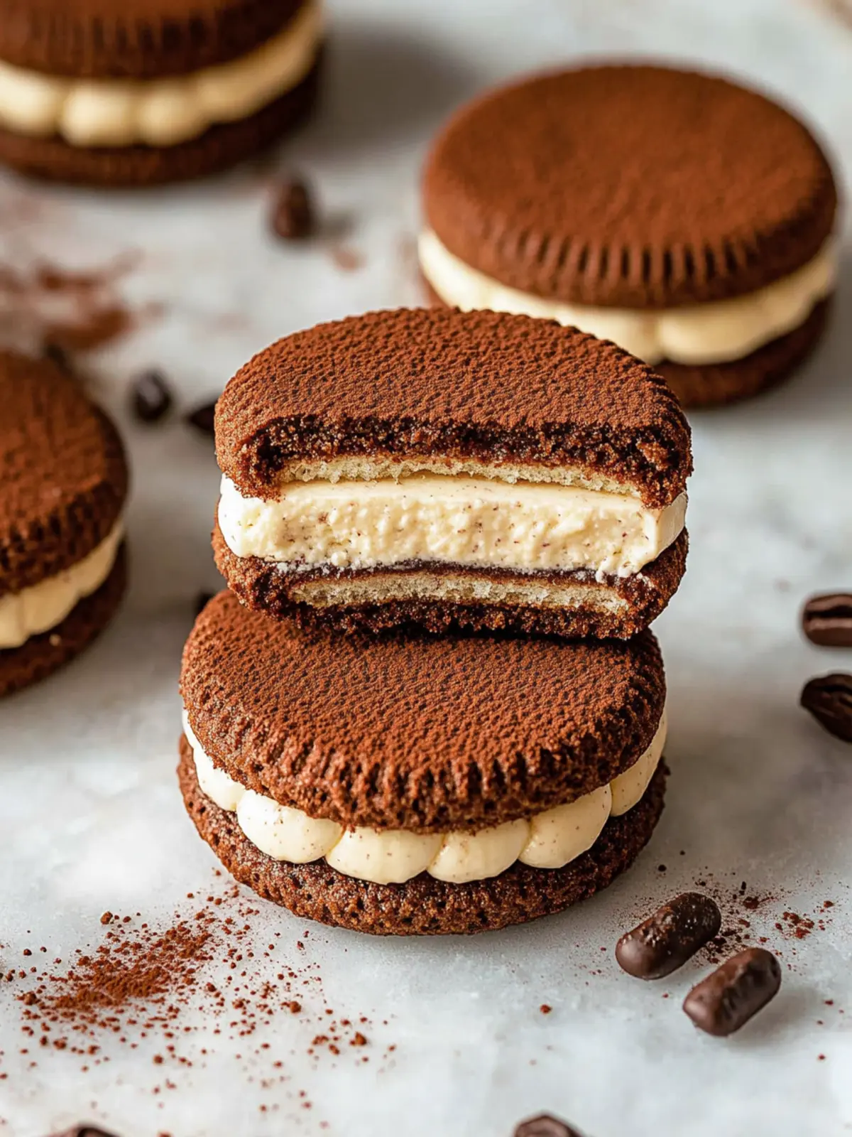 Tiramisu Sandwich Cookies: A Sweet Twist on Tradition 4 Tiramisu Sandwich Cookies