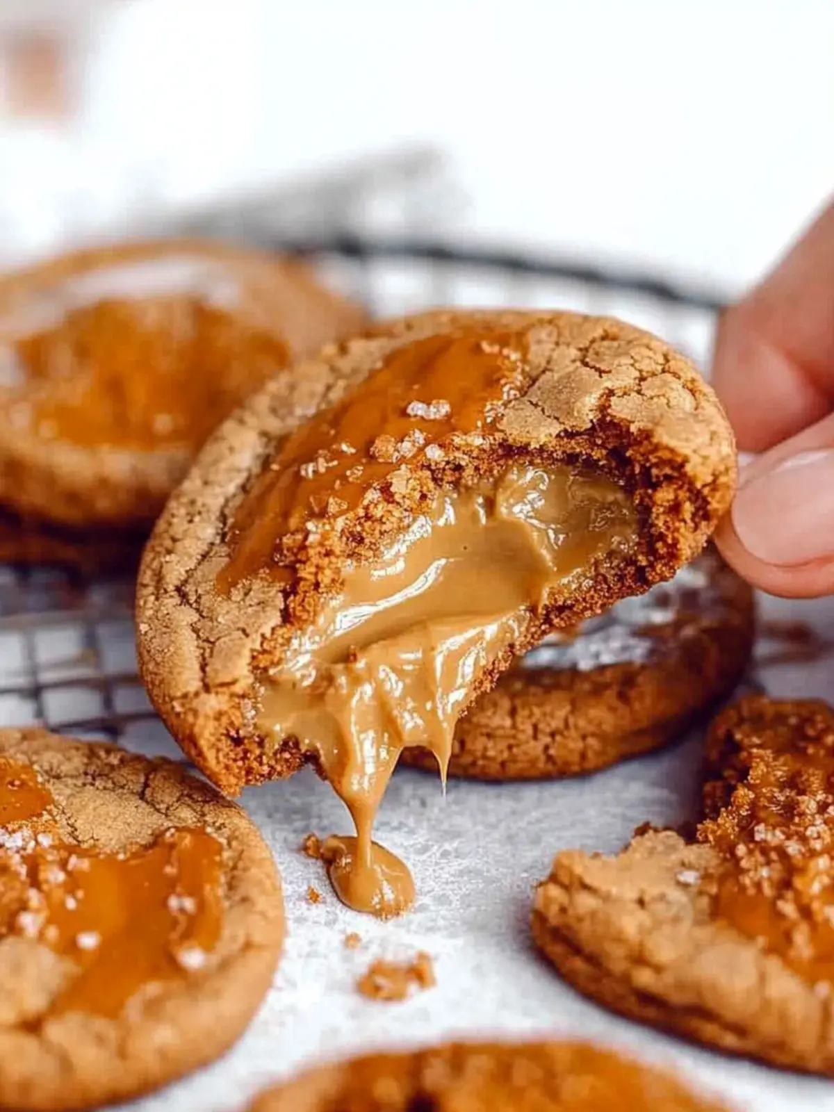 Indulge in Biscoff Cookie Butter Cookies with Lava Center 2 Biscoff Cookie Butter Cookies with Lava Center