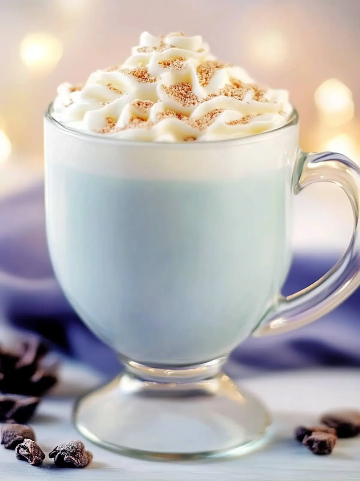 Elsa White Hot Chocolate