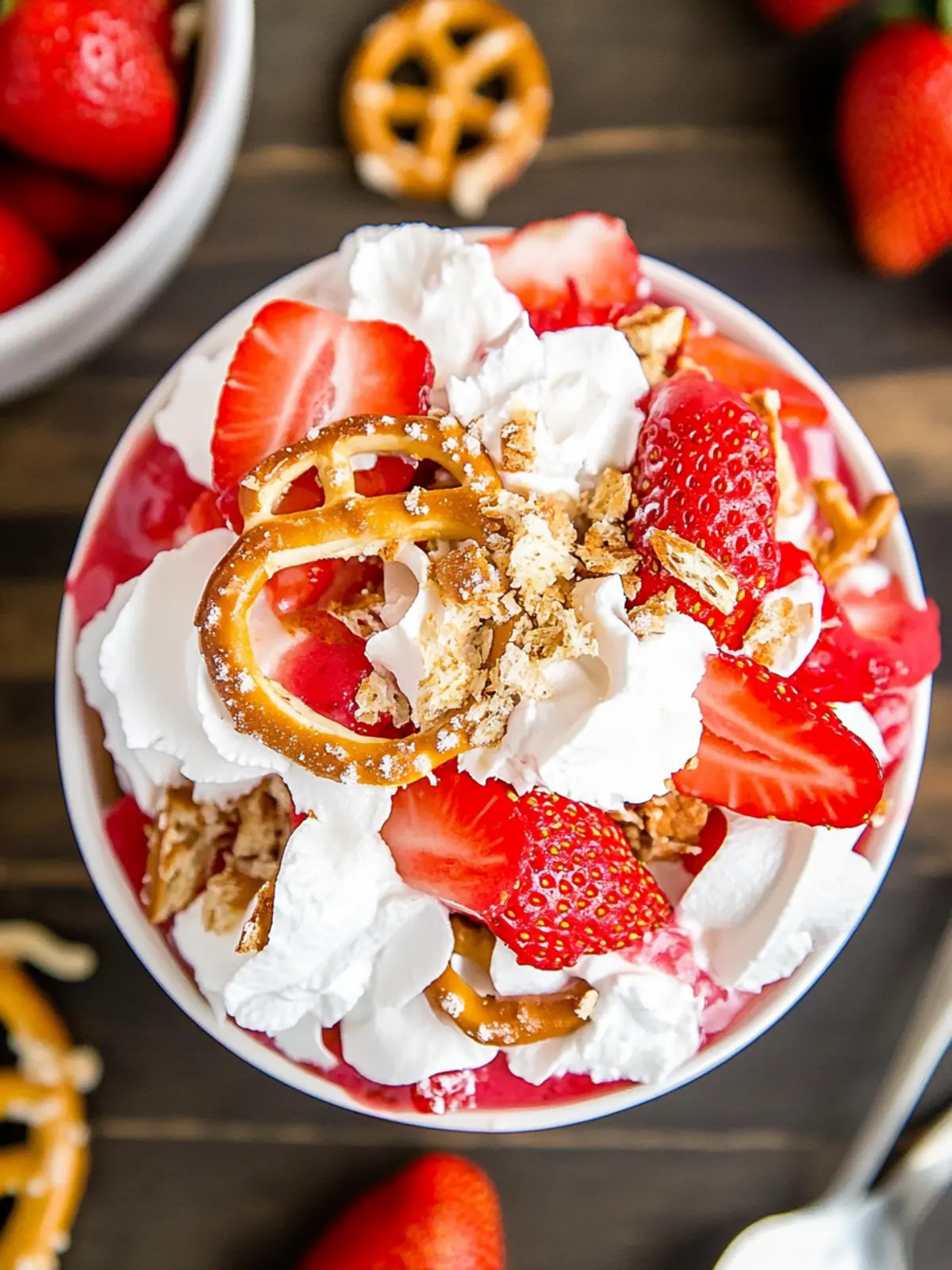 Strawberry Pretzel Salad