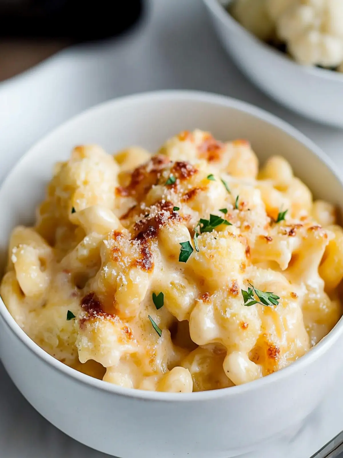 Deliciously Creamy Cauliflower Mac and Cheese You’ll Love 2 Cauliflower Mac and Cheese
