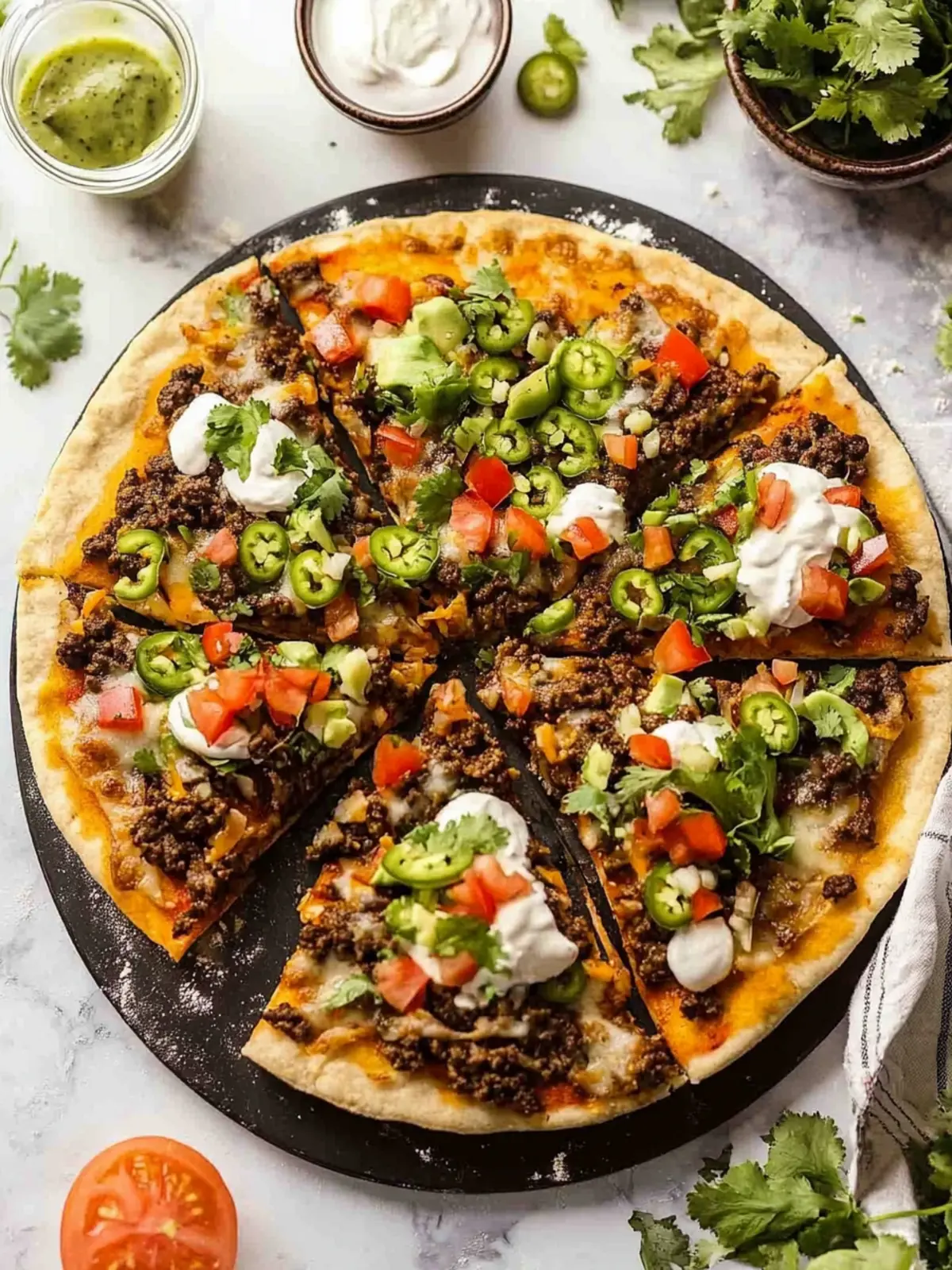 Taco Pizza
