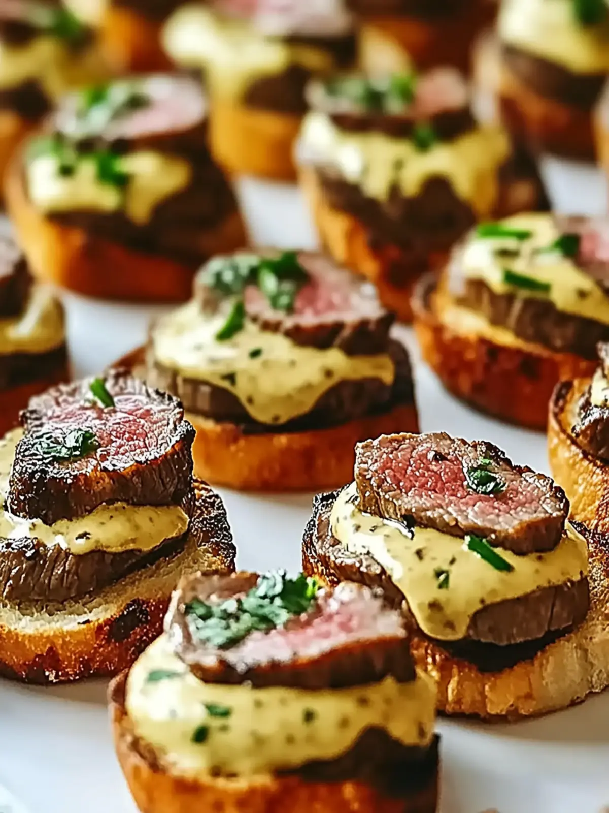 Grilled Beef Tenderloin Crostini: Elevate Your Appetizer Game 2 Grilled Beef Tenderloin Crostini